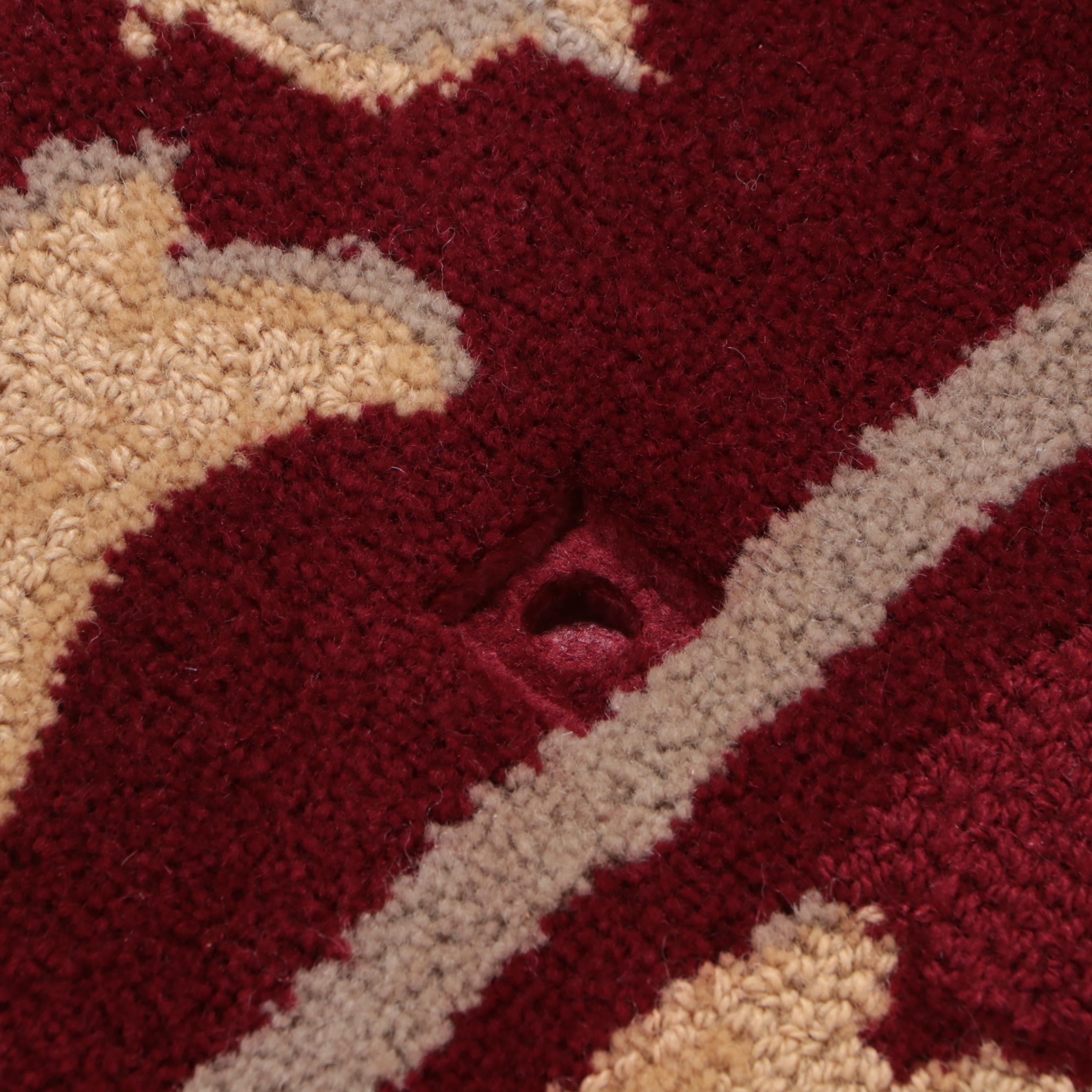 11'11 x 14'7 Machine Made Spanish Style Room Sized Rug