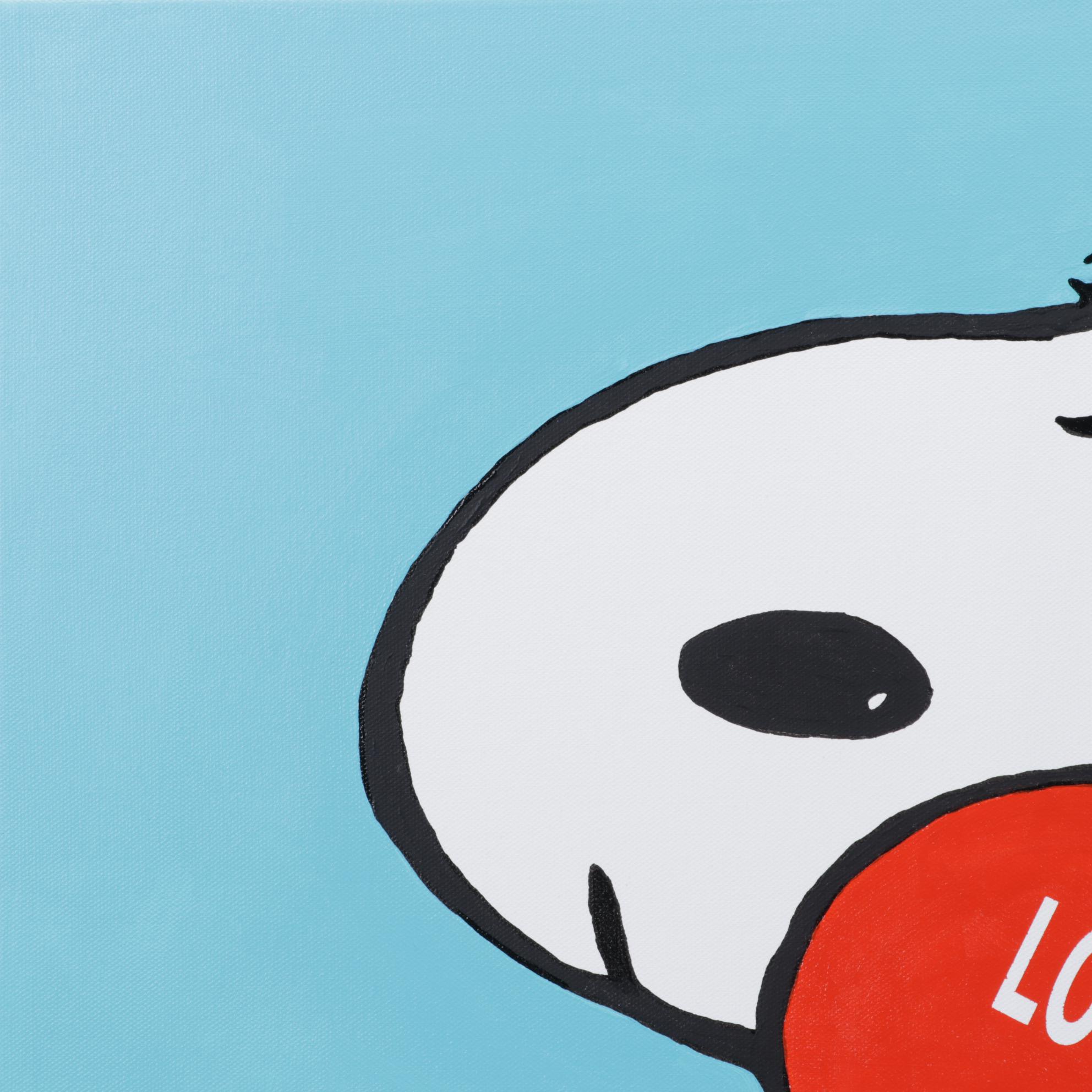 deSanto Pop Art Acrylic Painting "Love is Love," 2023