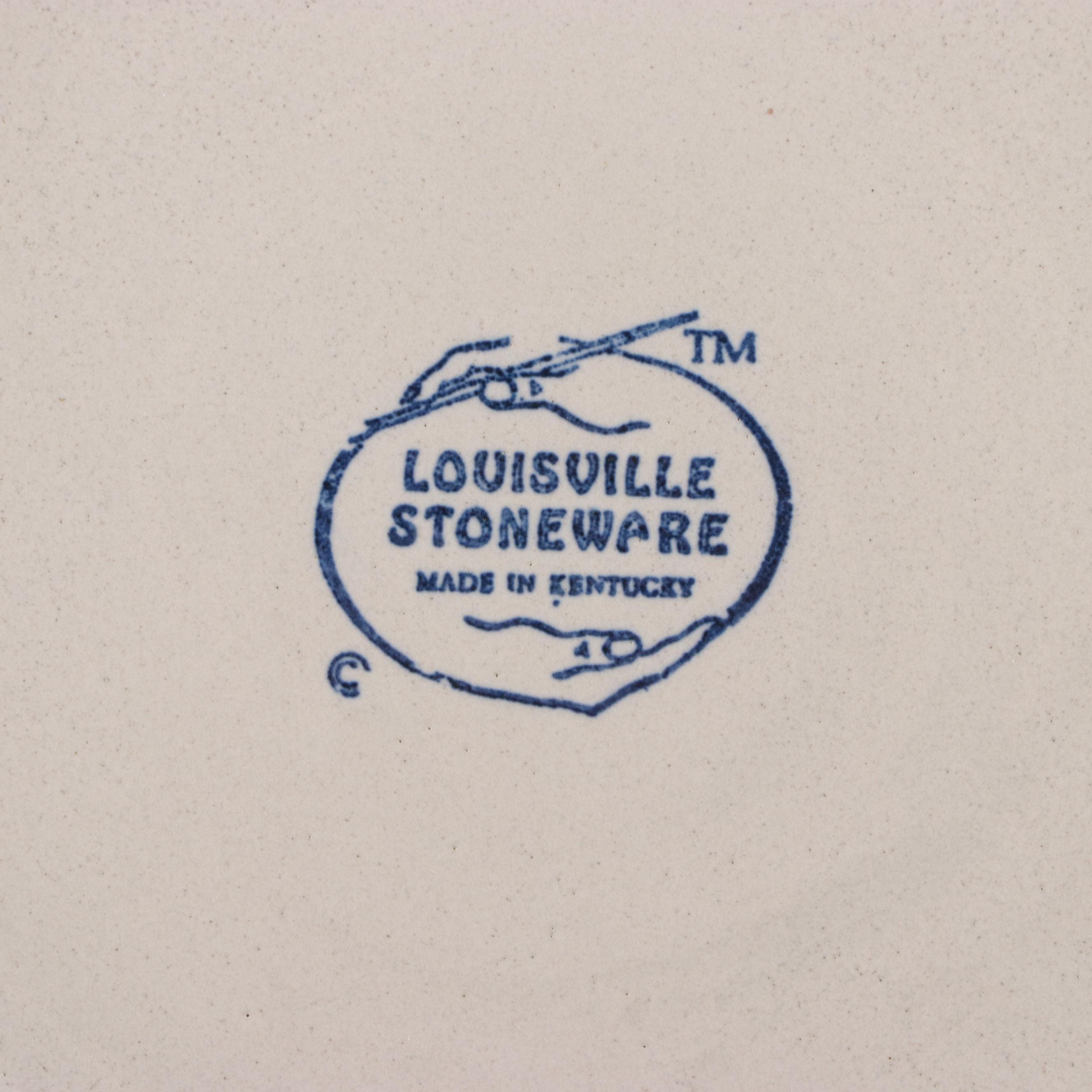 Louisville Stoneware and Other European Earthenware Tableware and Canisters