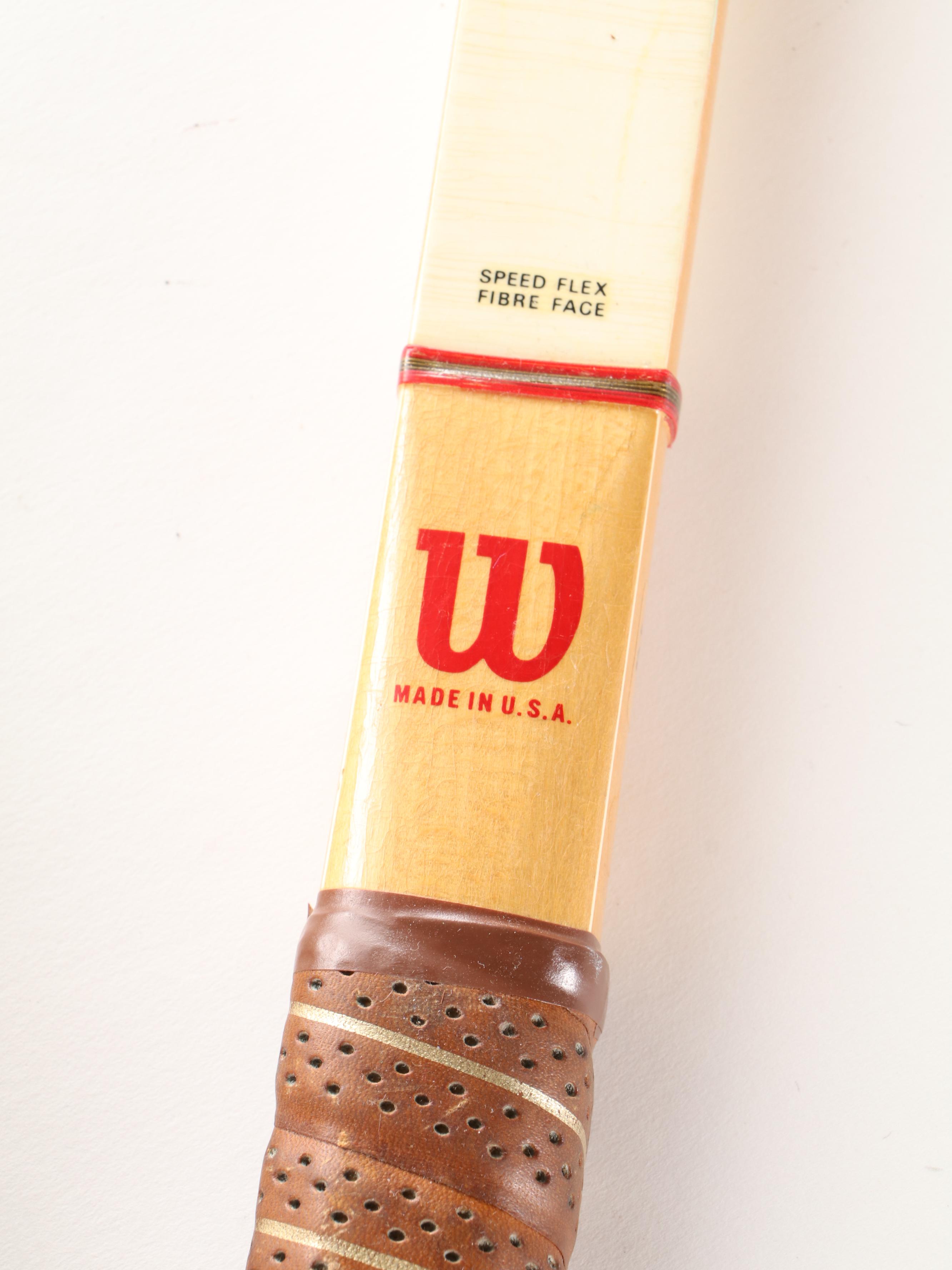 Wilson The Jack Kramer Autograph Wood Tennis Rackets, 1960s