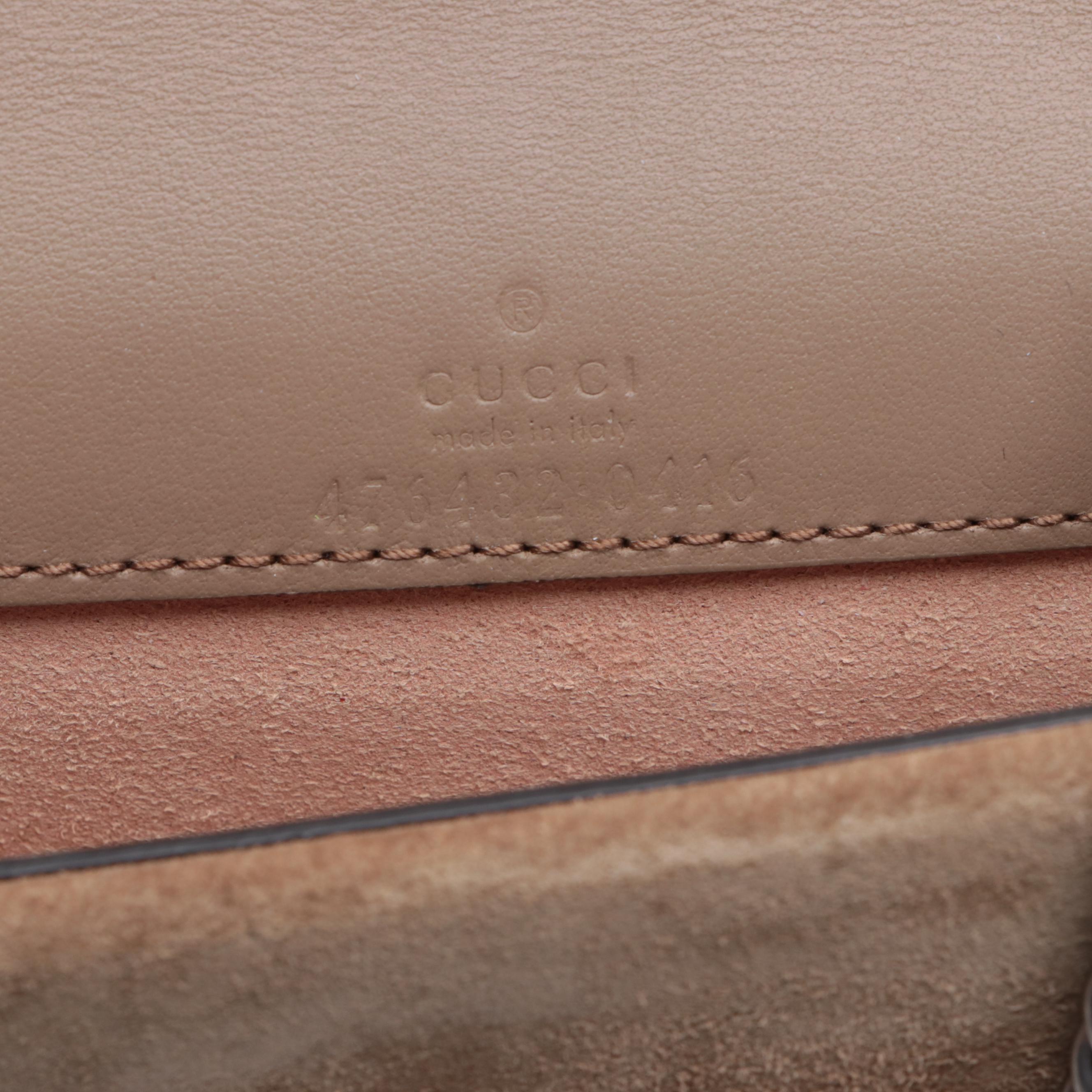 Gucci Dionysus Super Mini Bag in GG Supreme Canvas