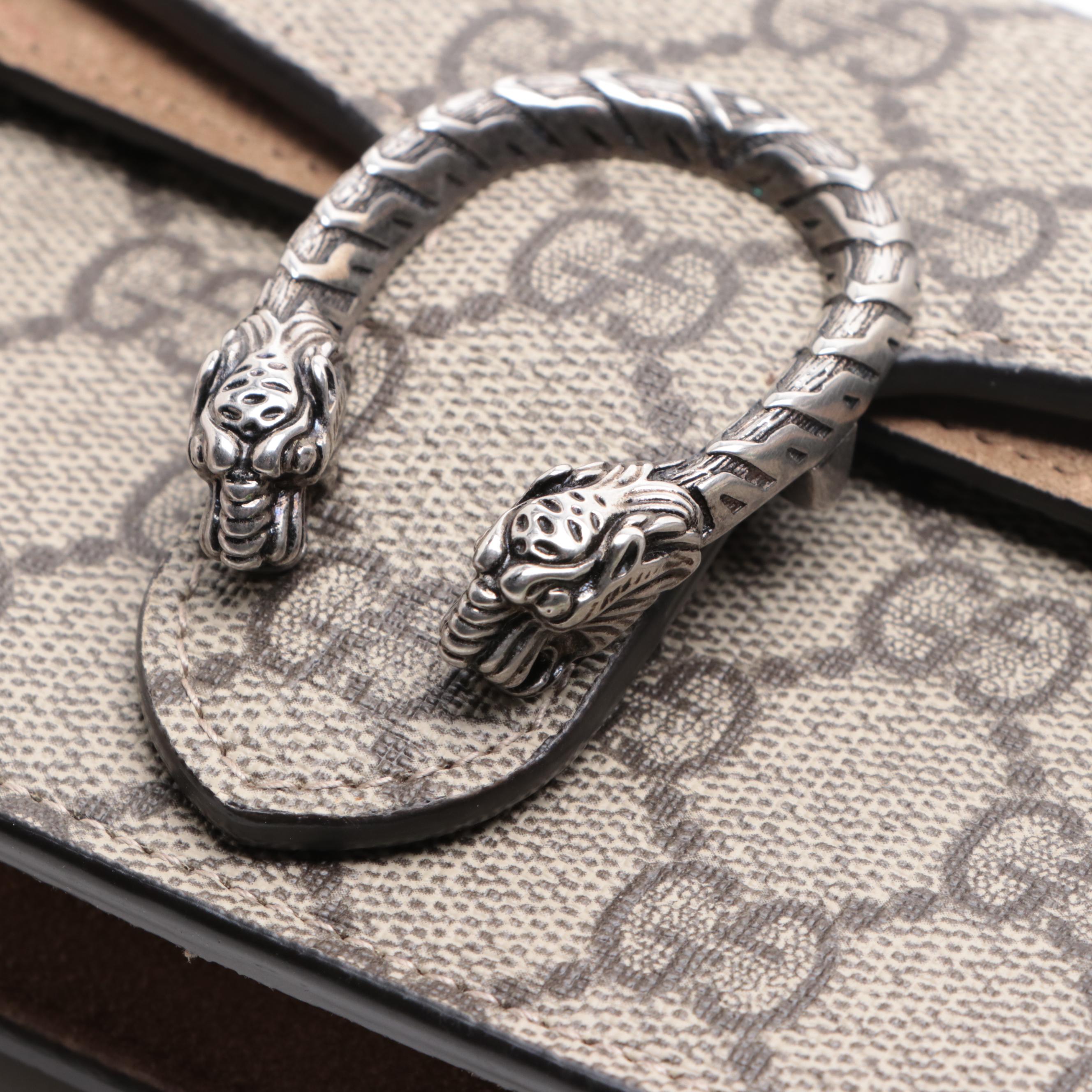 Gucci Dionysus Super Mini Bag in GG Supreme Canvas