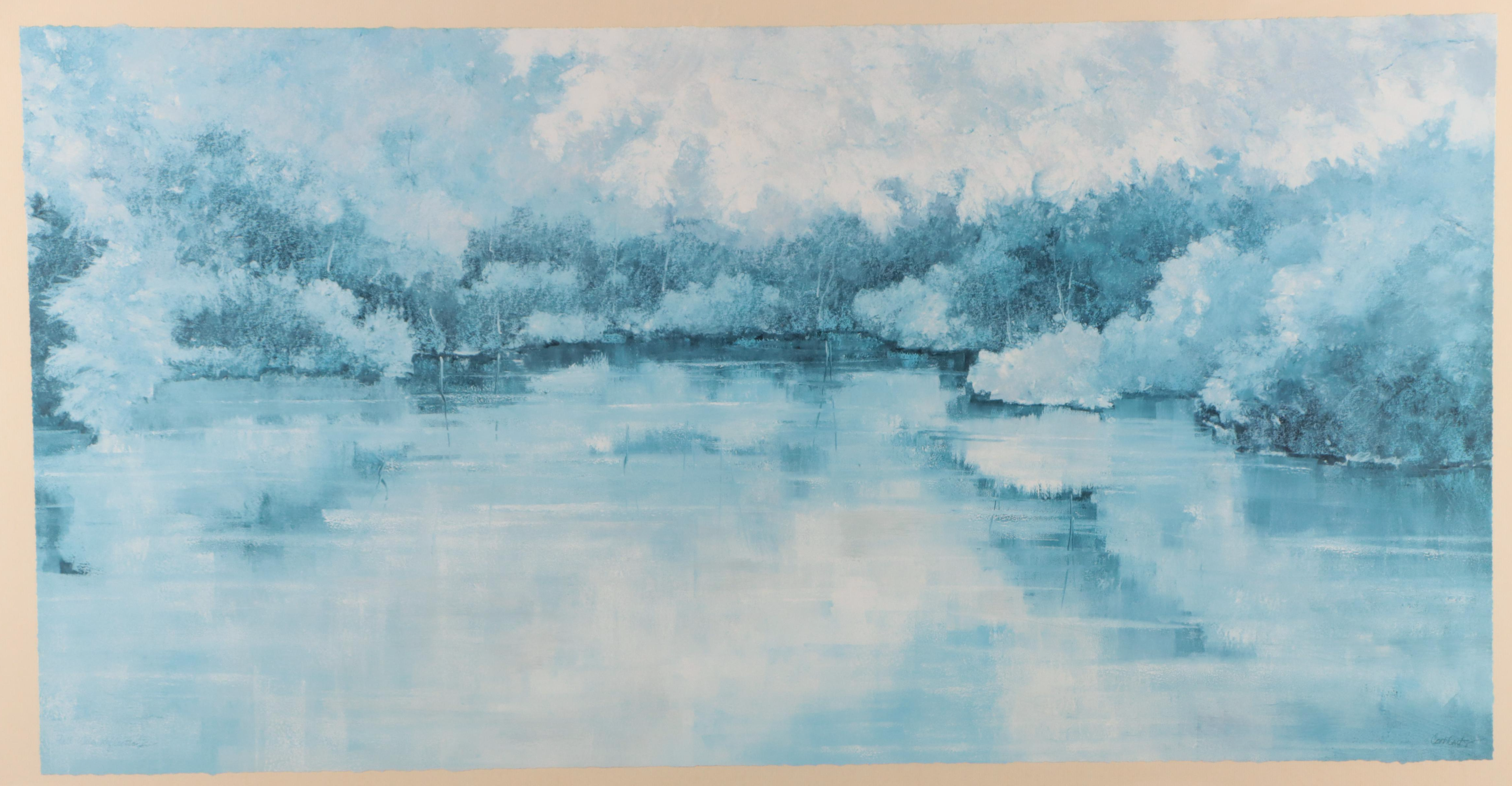 Offset Lithographs of Landscapes After Thomas Greene, Circa 1987