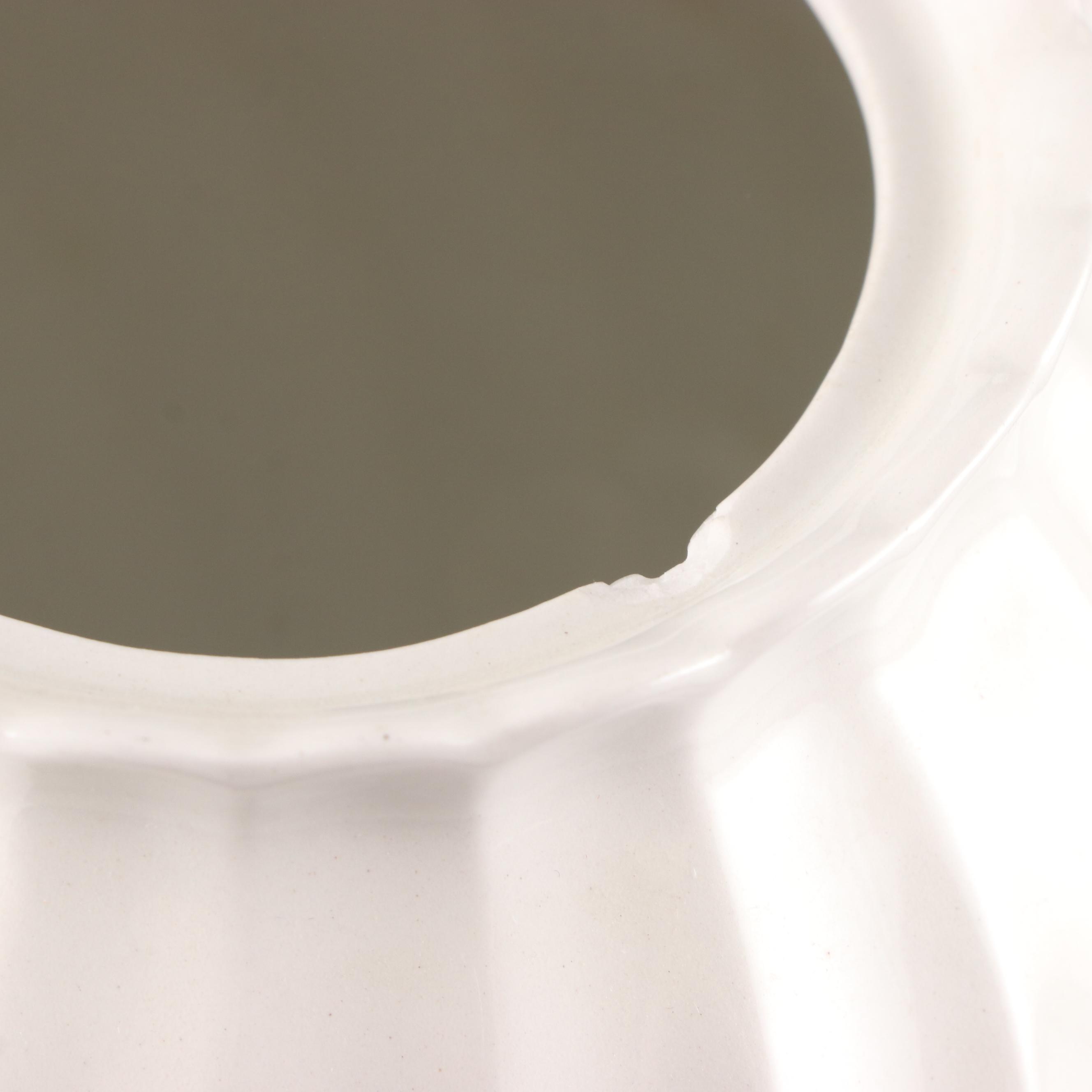 Royal Worcester Porcelain Quiche Pans with Other White Earthenware Tableware