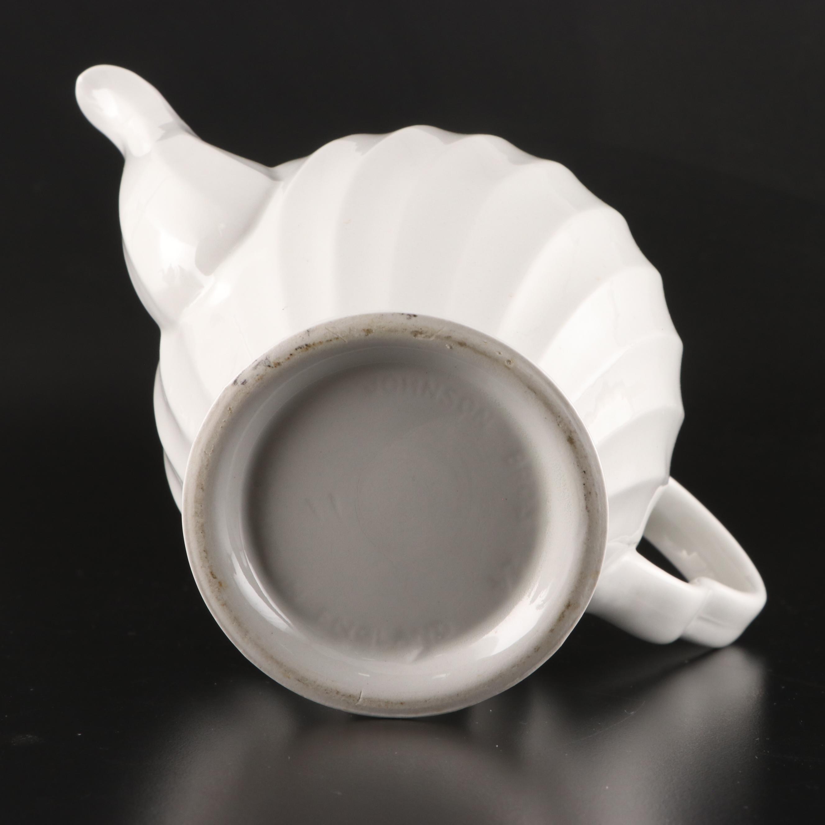 Royal Worcester Porcelain Quiche Pans with Other White Earthenware Tableware