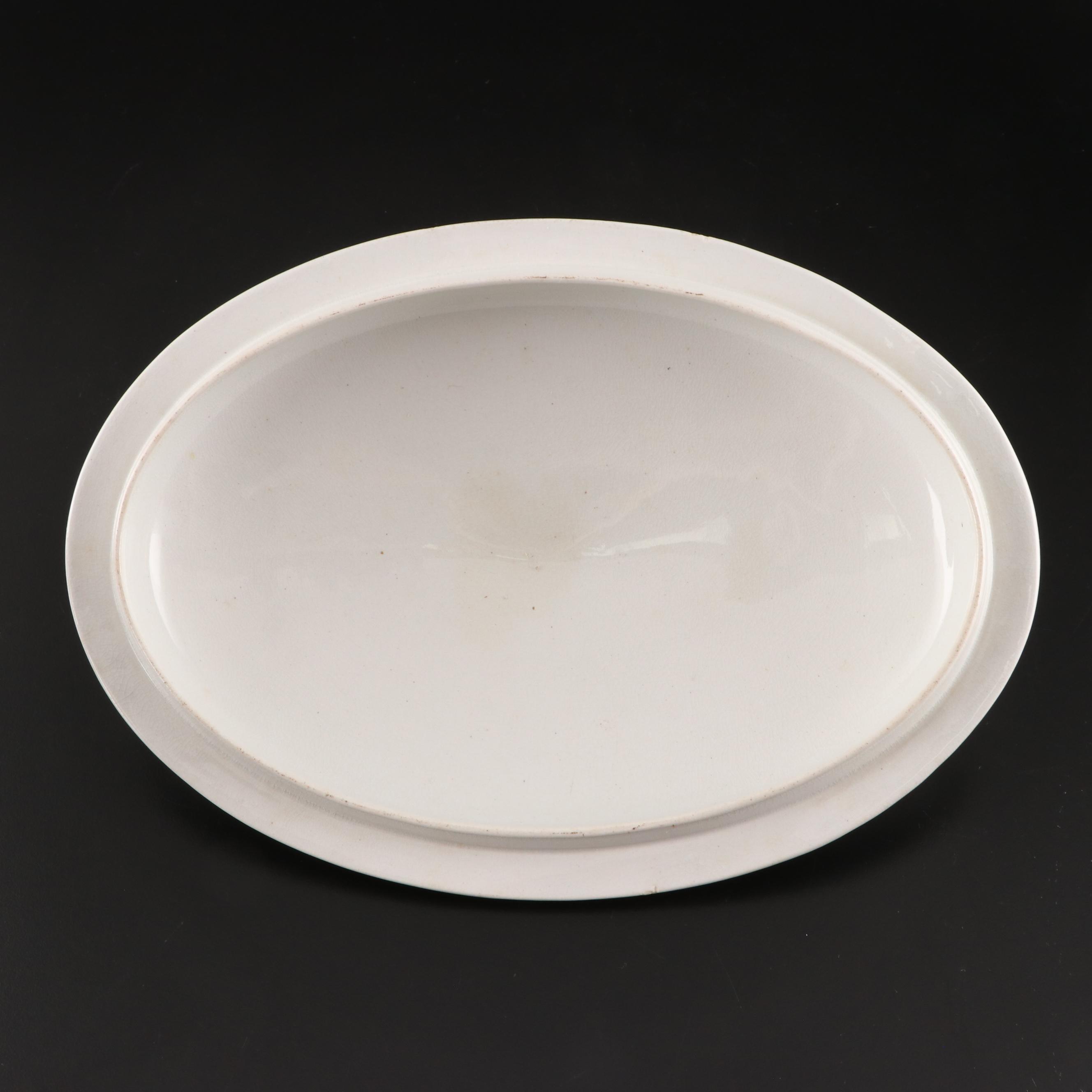 Royal Worcester Porcelain Quiche Pans with Other White Earthenware Tableware