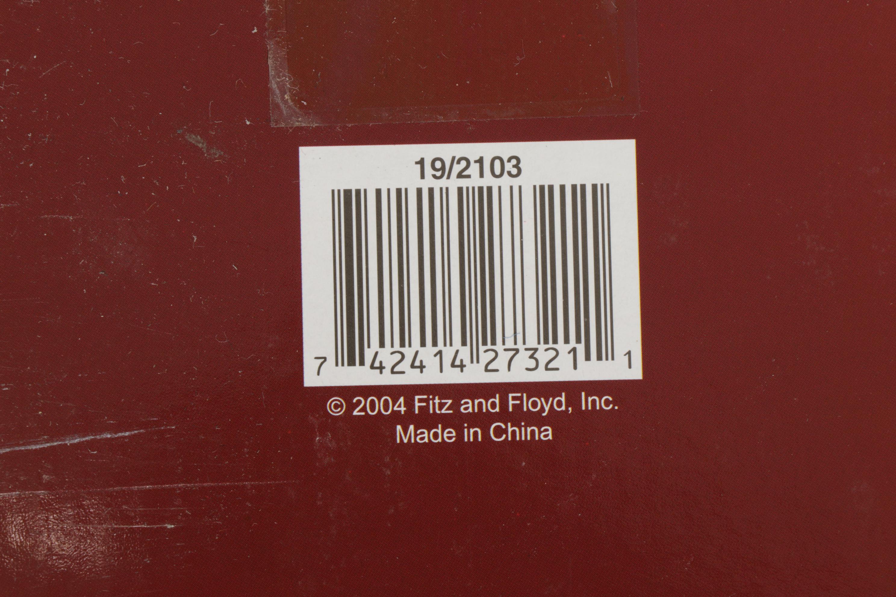 Fitz and Floyd Christmas Court and Enchanted Holiday Tableware