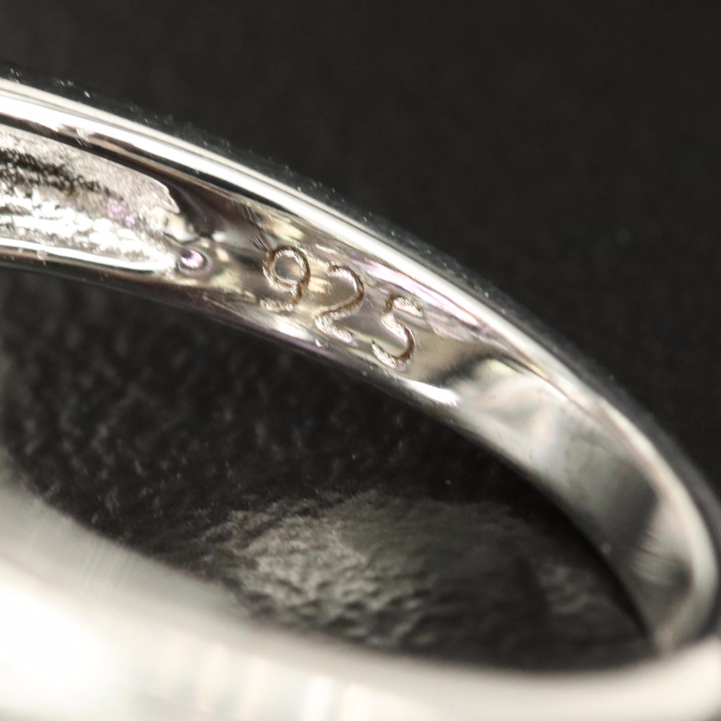 Sterling Amethyst, Peridot and Citrine Ring