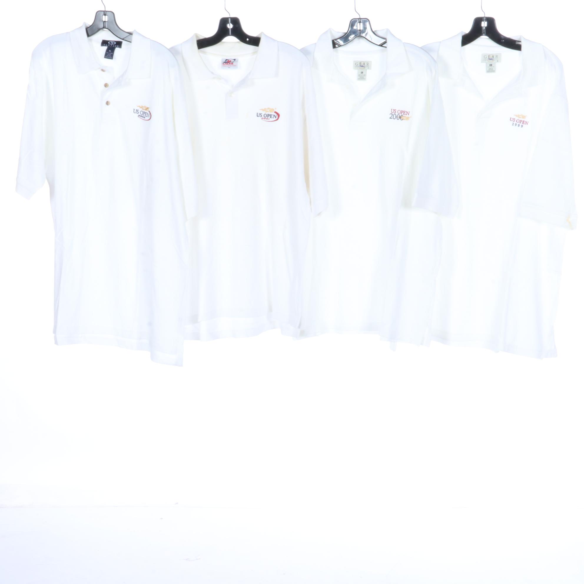 Men's US Open Logo and Brooks Brothers Cotton Polo Shirts