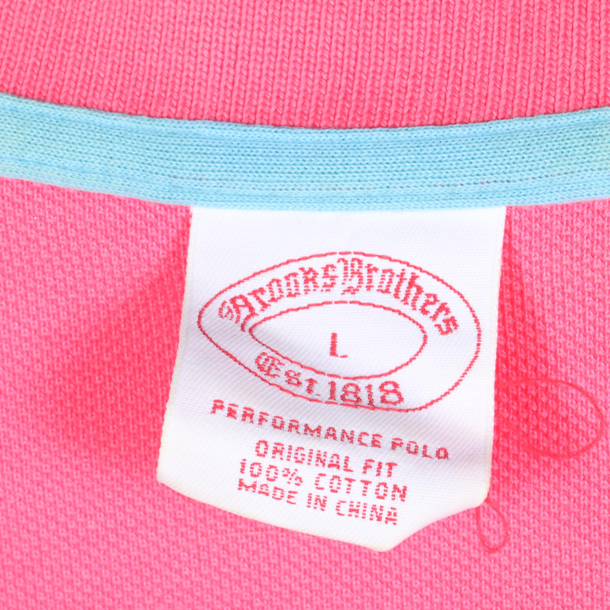 Men's US Open Logo and Brooks Brothers Cotton Polo Shirts