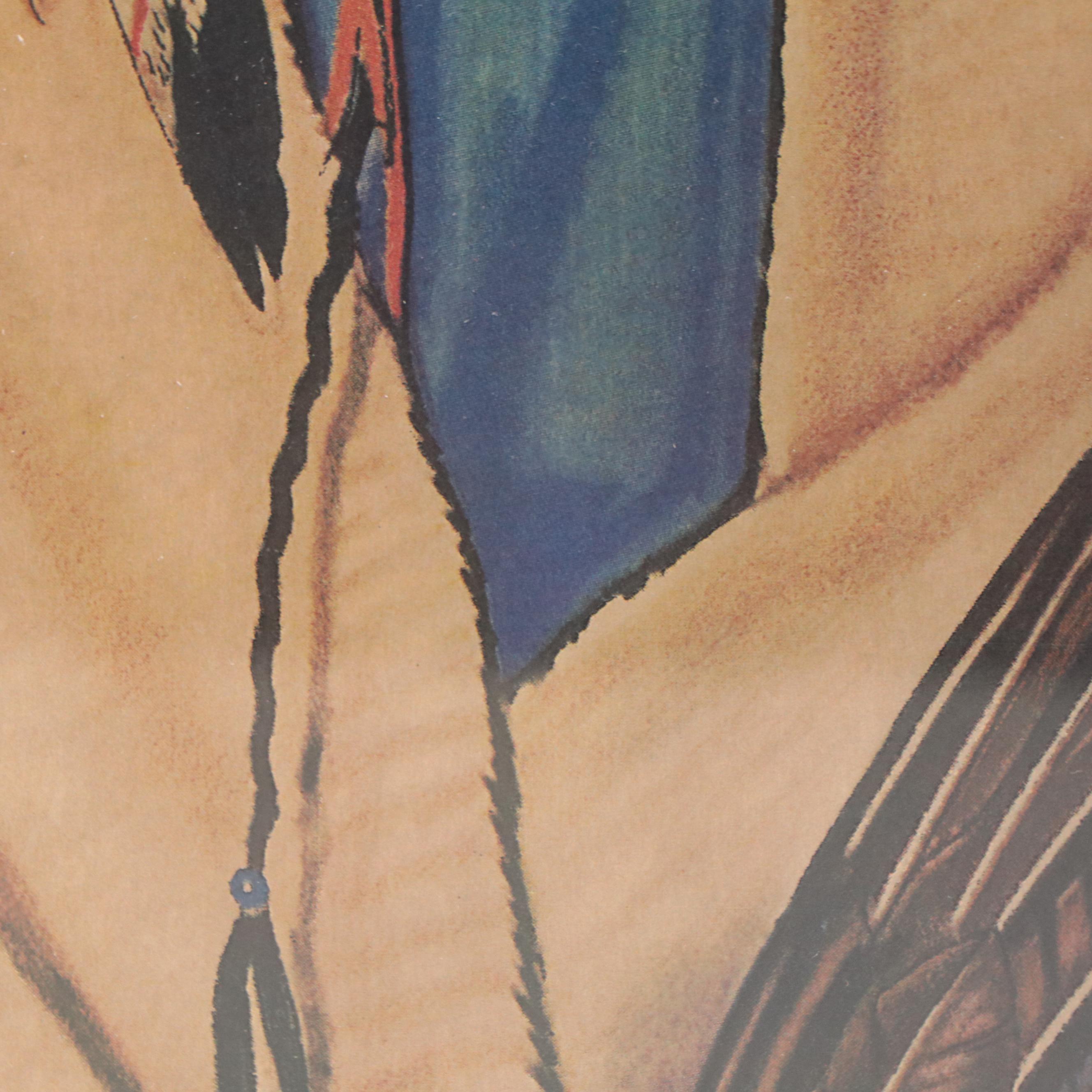 Offset Lithographs After Winold Reiss Portraits of Blackfeet Native Americans