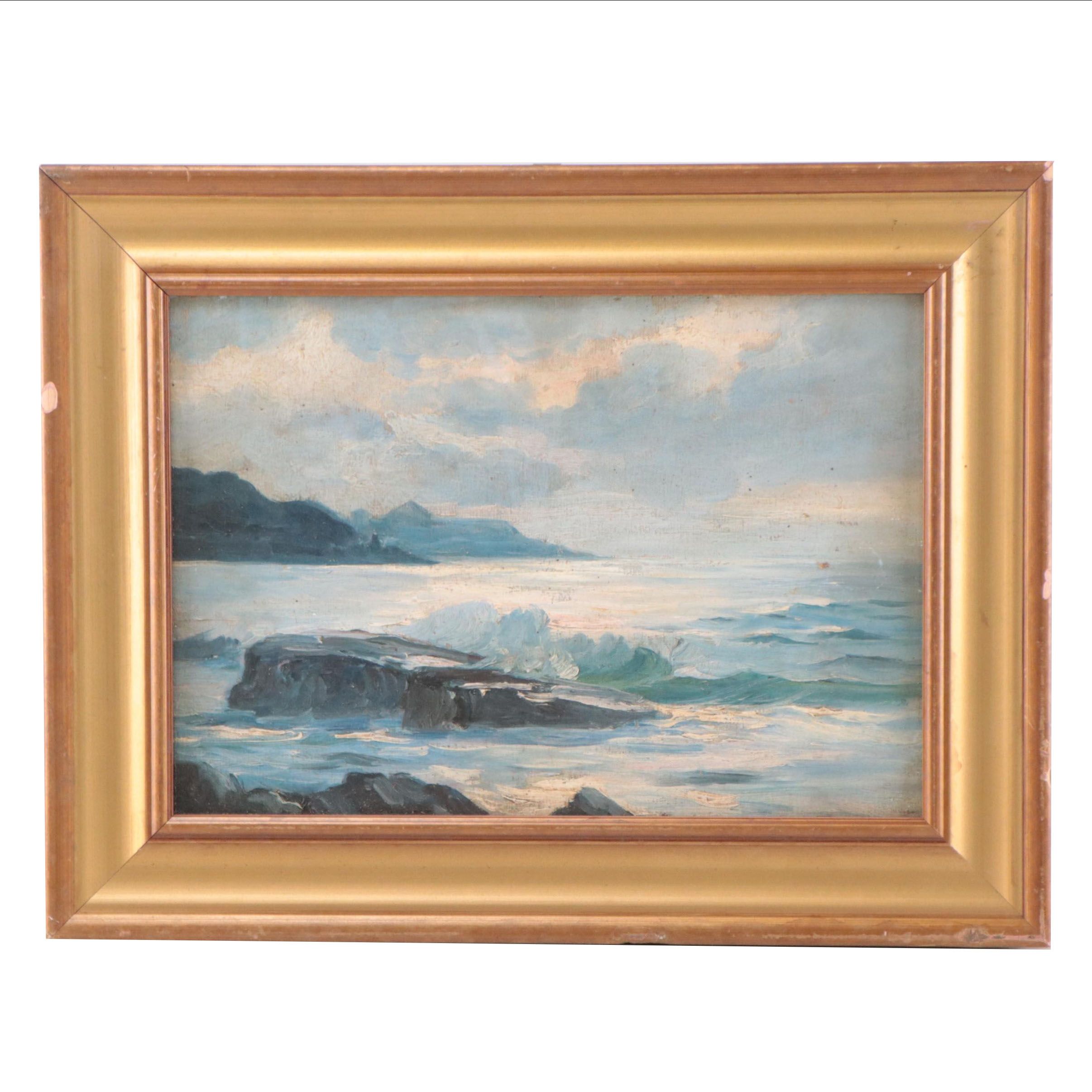 Oil Painting of Seascape