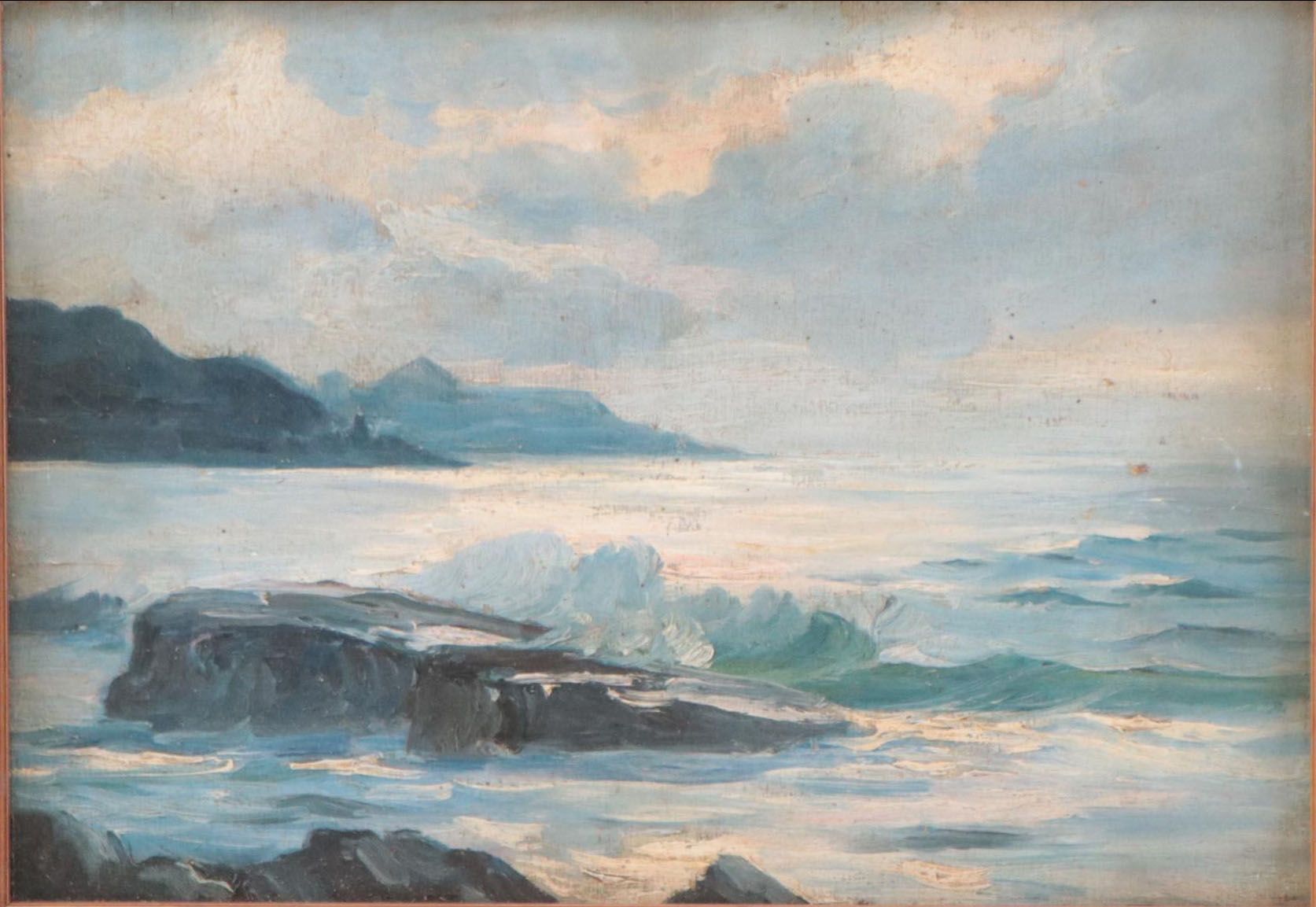 Oil Painting of Seascape