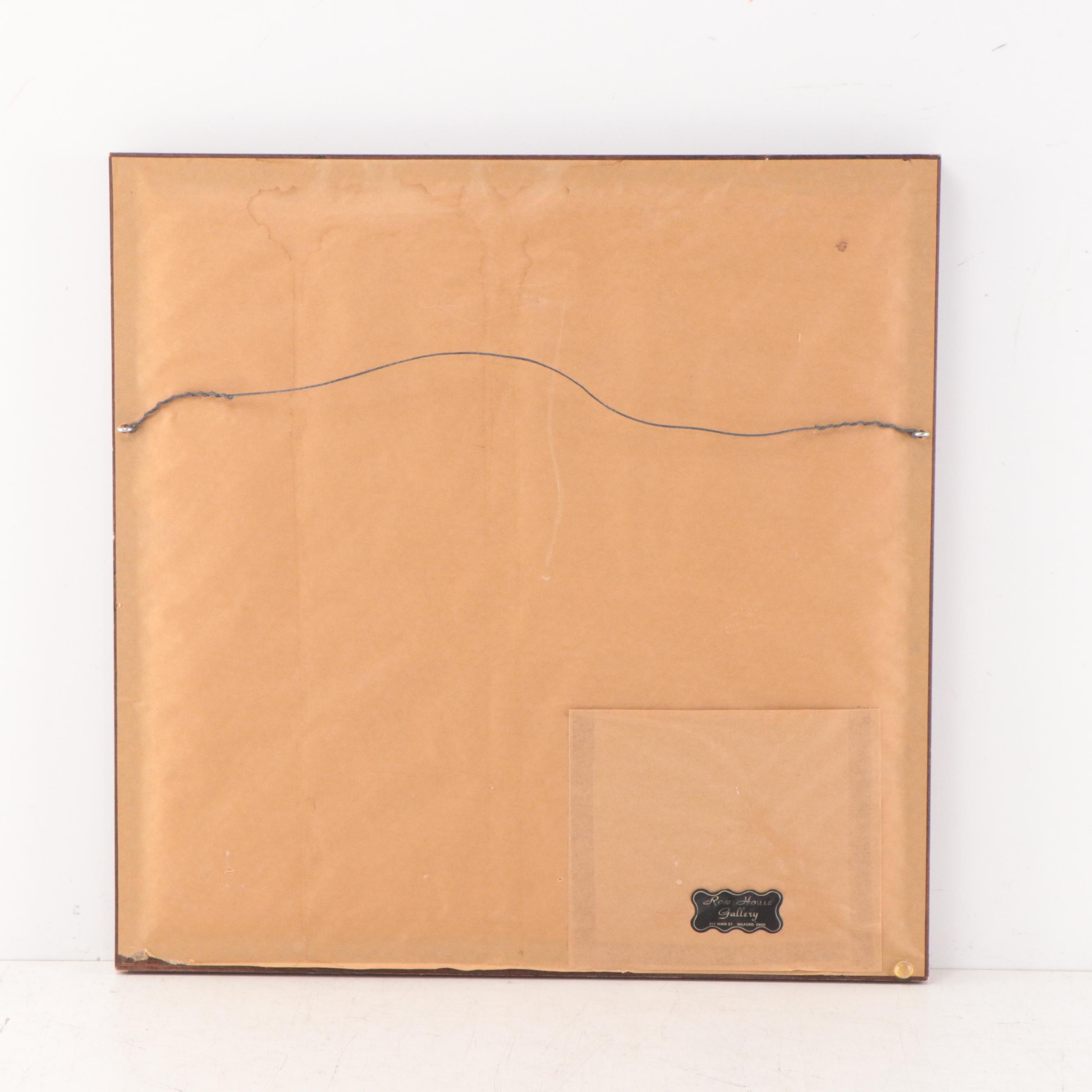 Ron Parker Offset Lithograph "Trumpeter Swan," 1987