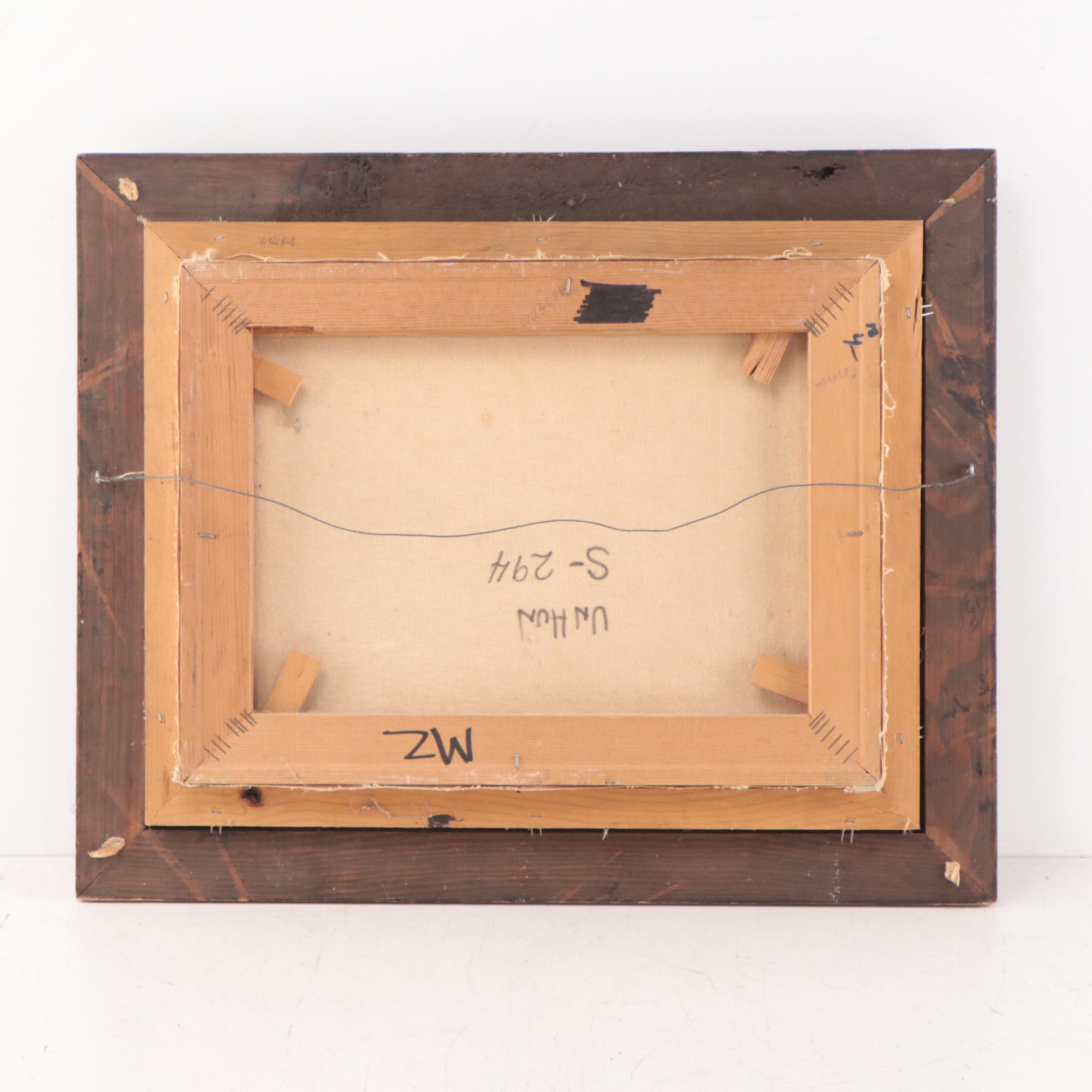 Landscape Oil Painting, Mid to Late 20th Century