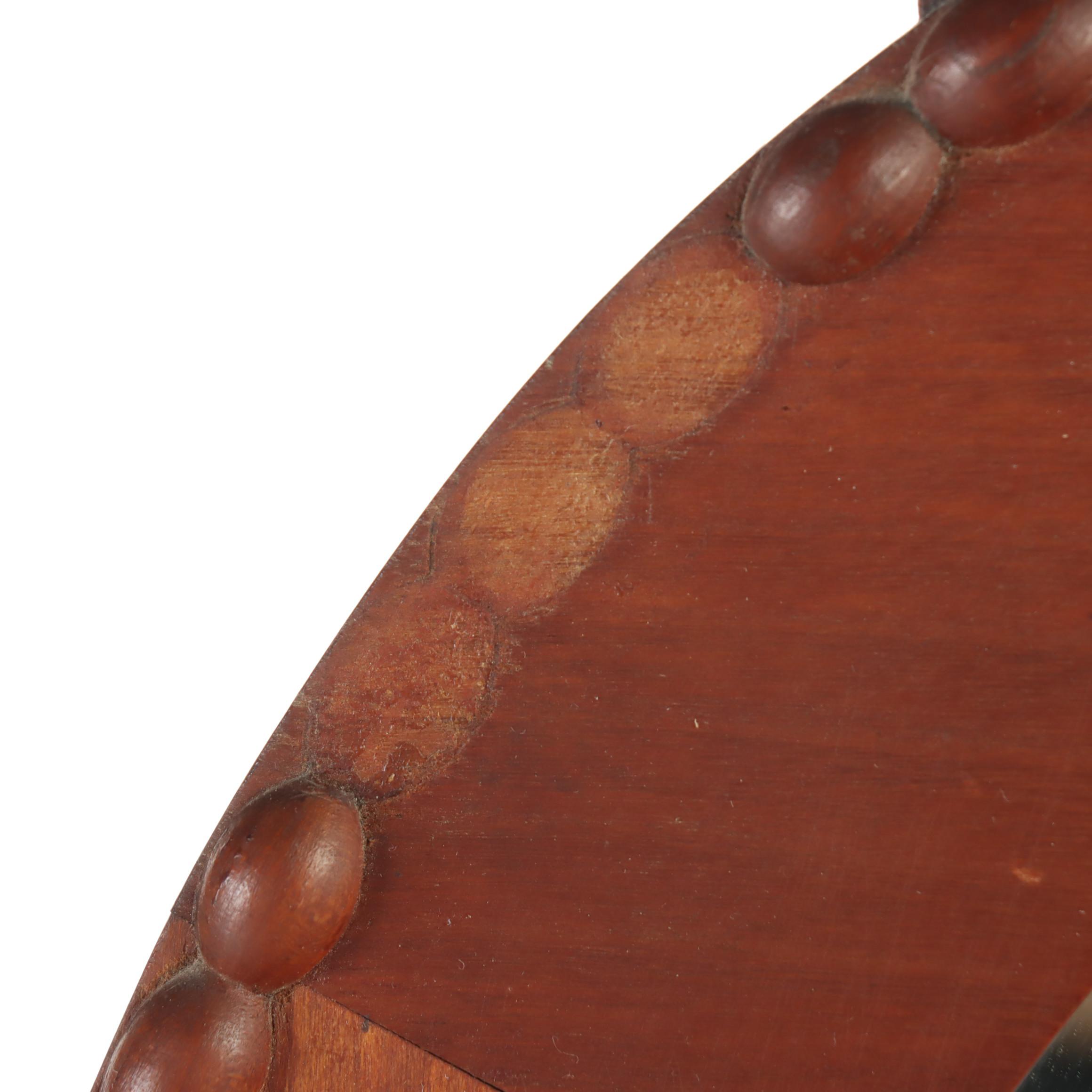 G. Henshaw & Sons Late Classical Cherrywood and Poplar Deck-Top Dresser