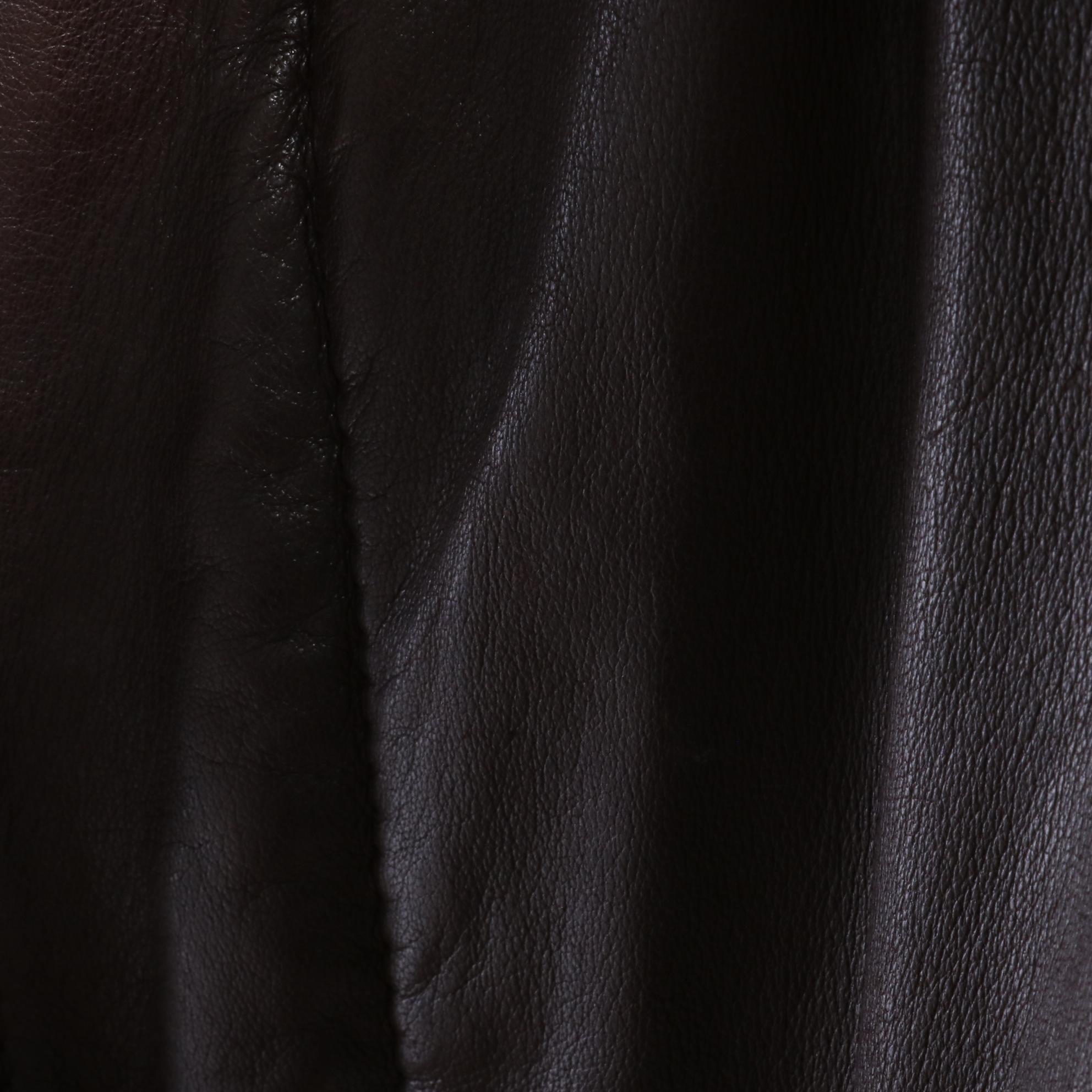 L.L. Bean Hawaiian Print Shirt with Remy Leather Jacket