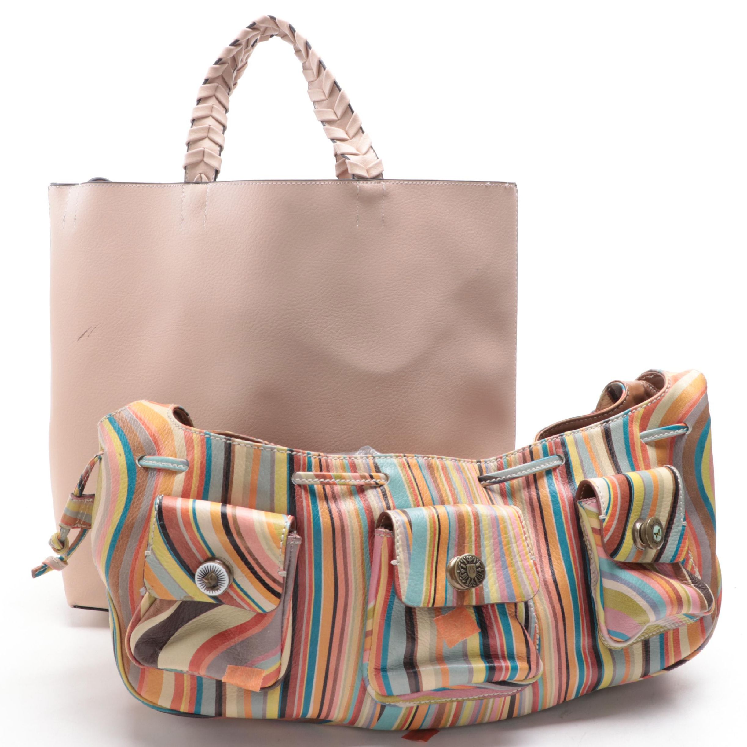 Paul Smith and Jules Kae Leather Handbags