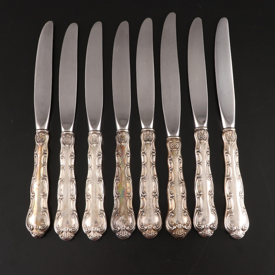 Sterling Silver Handled Knives, 20th Century