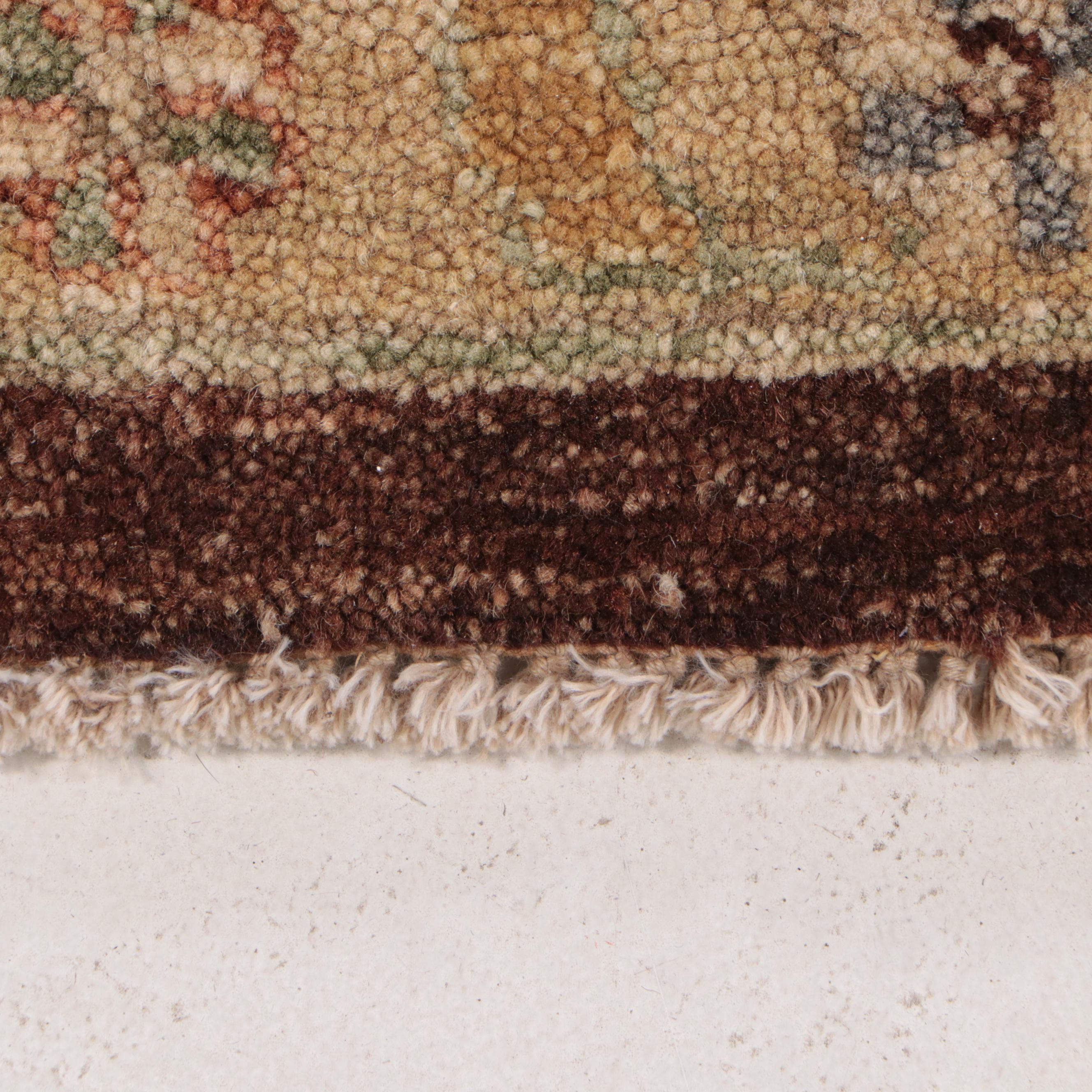 11'11 x 17'7 Hand-Knotted Indian Agra Room Sized Rug