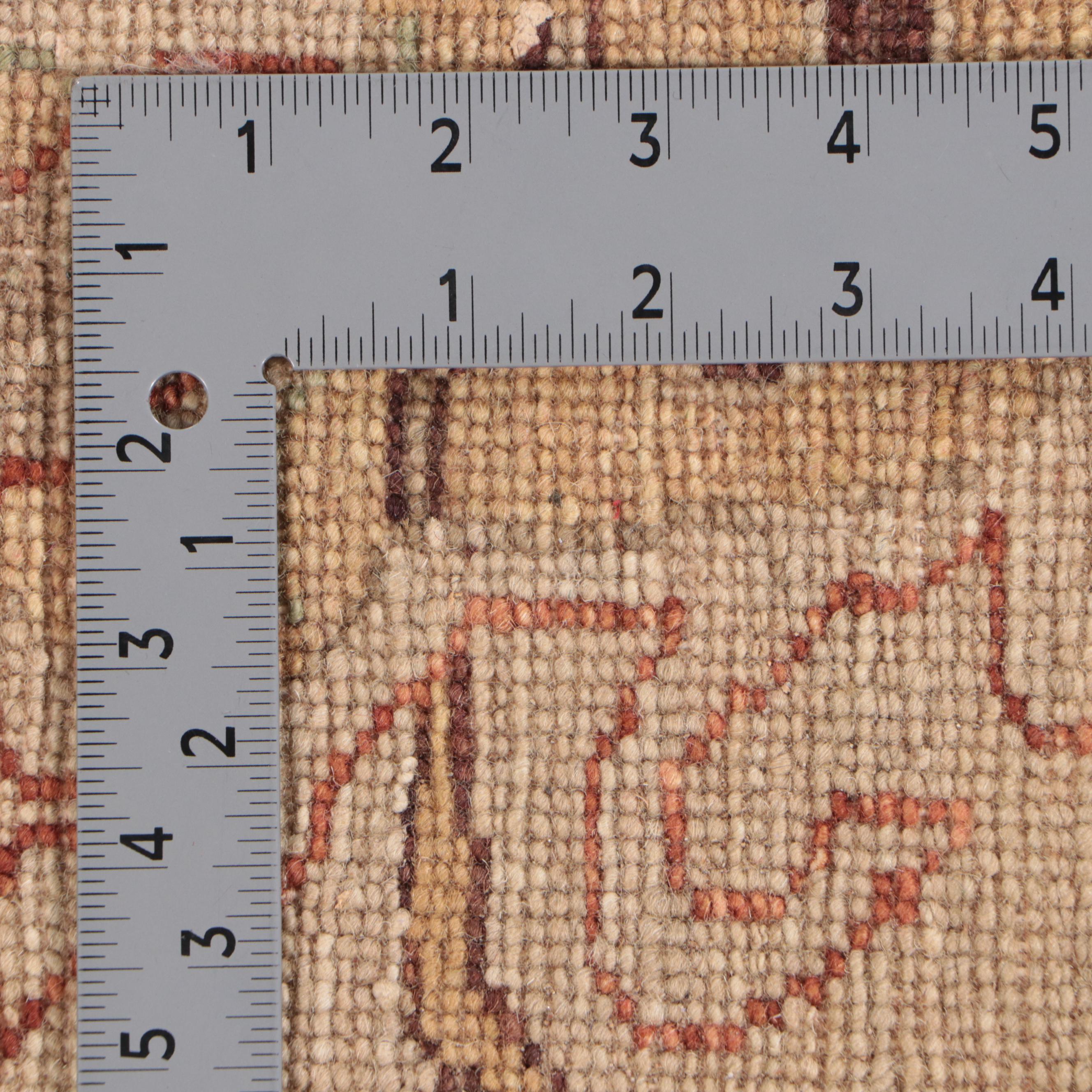 11'11 x 17'7 Hand-Knotted Indian Agra Room Sized Rug