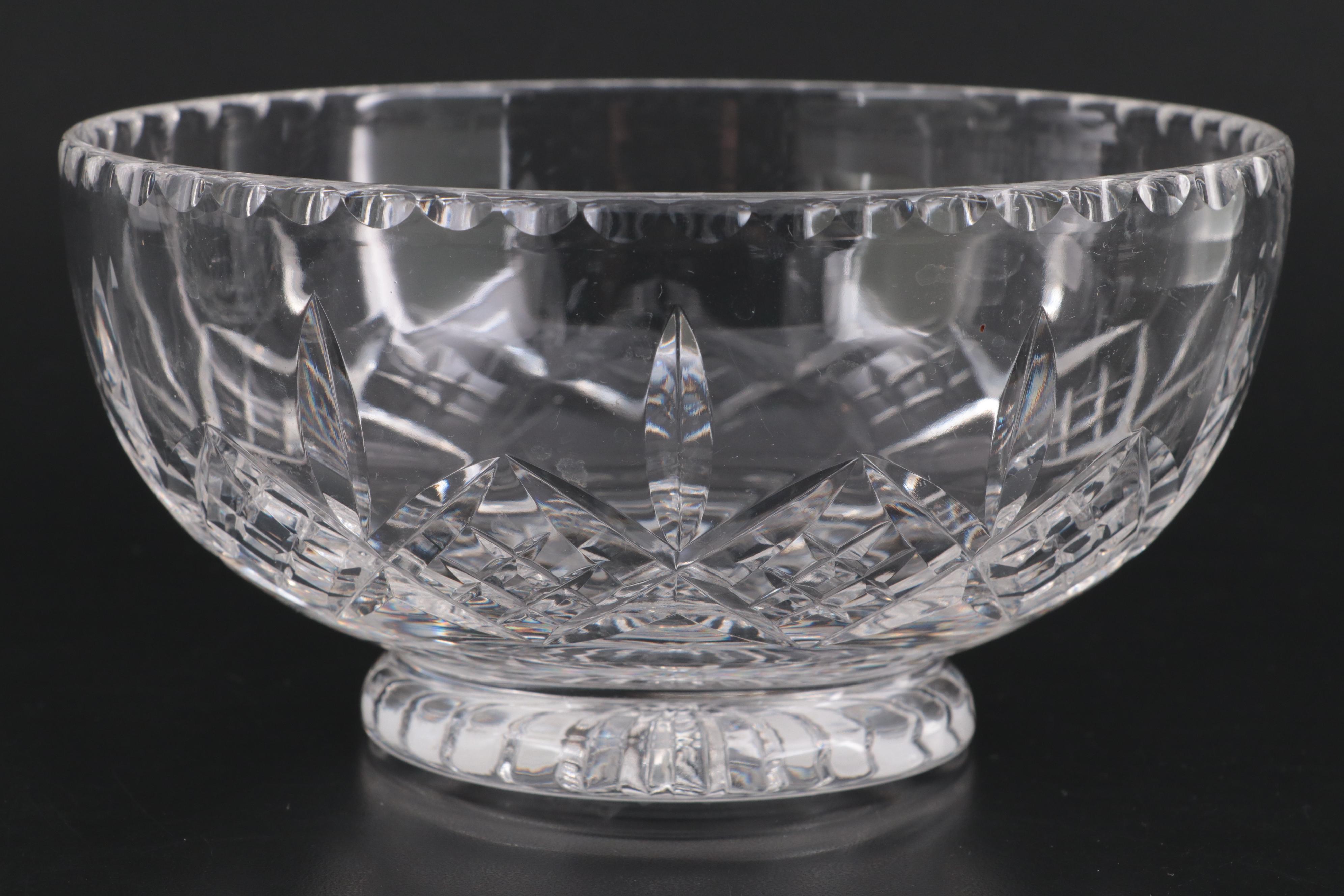 Waterford Crystal "Glandore" with Stuart and Other Crystal Bowls and Tableware