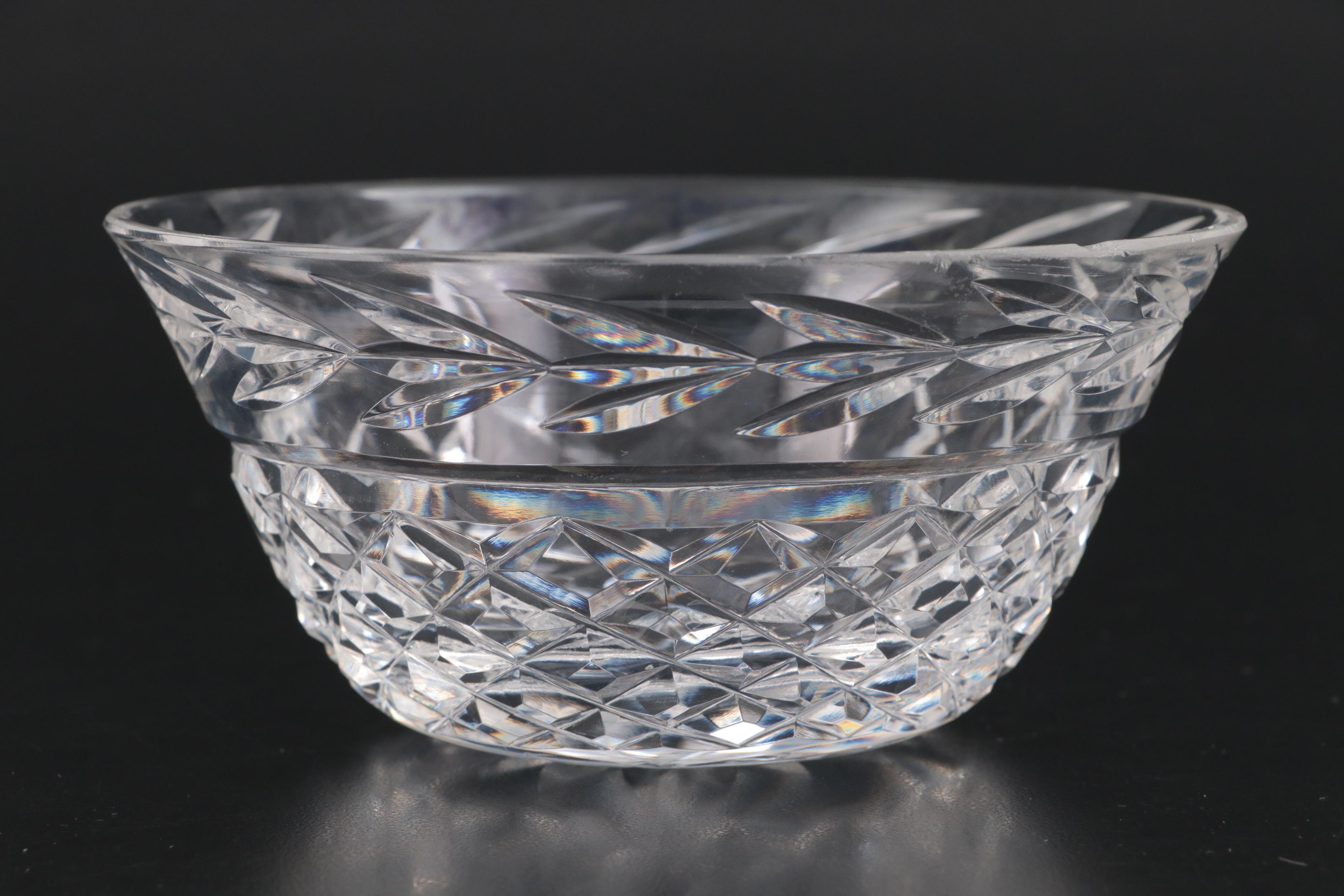 Waterford Crystal "Glandore" with Stuart and Other Crystal Bowls and Tableware