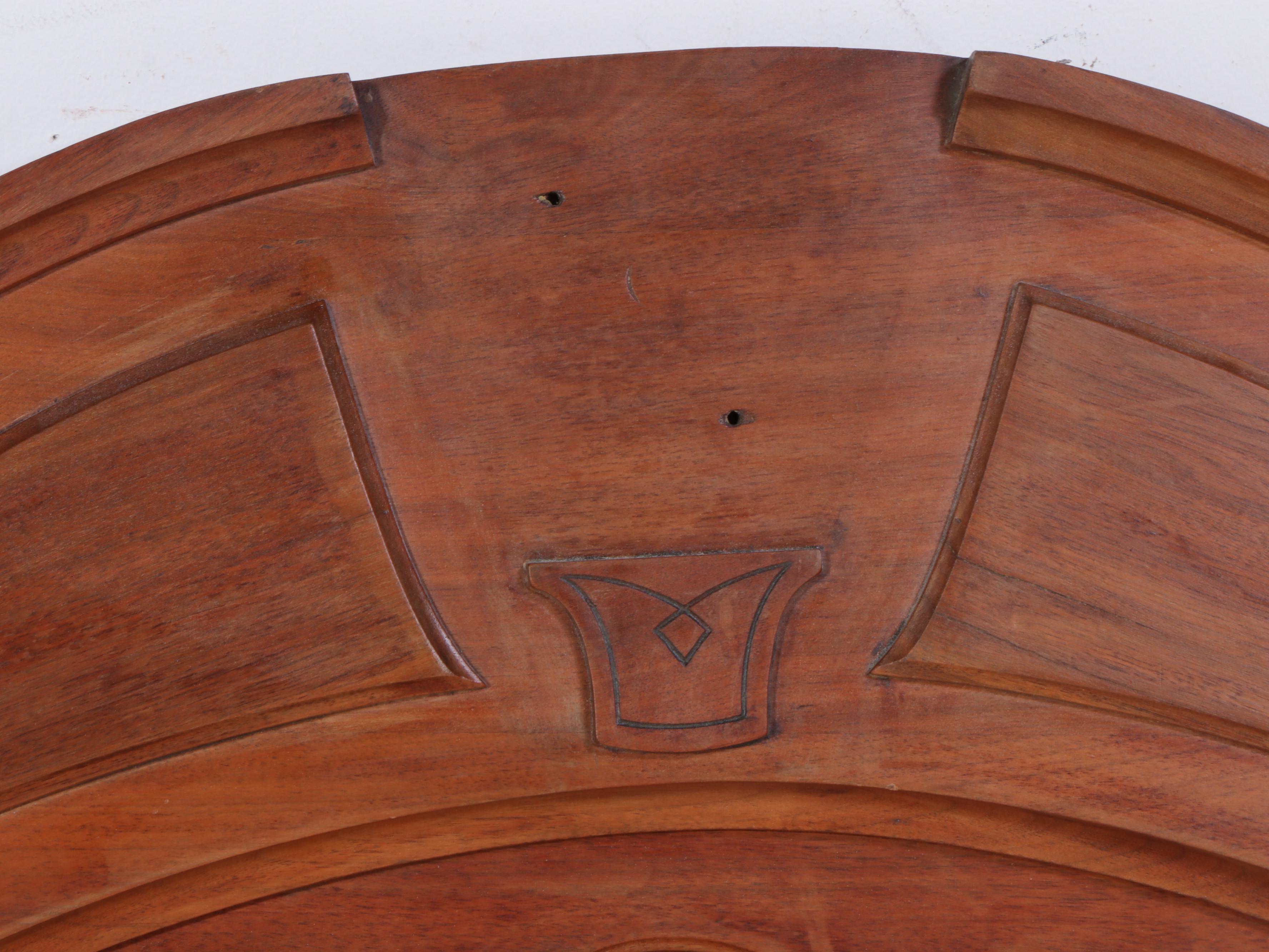 Victorian Walnut Full Size Bed Frame, Late 19th Century