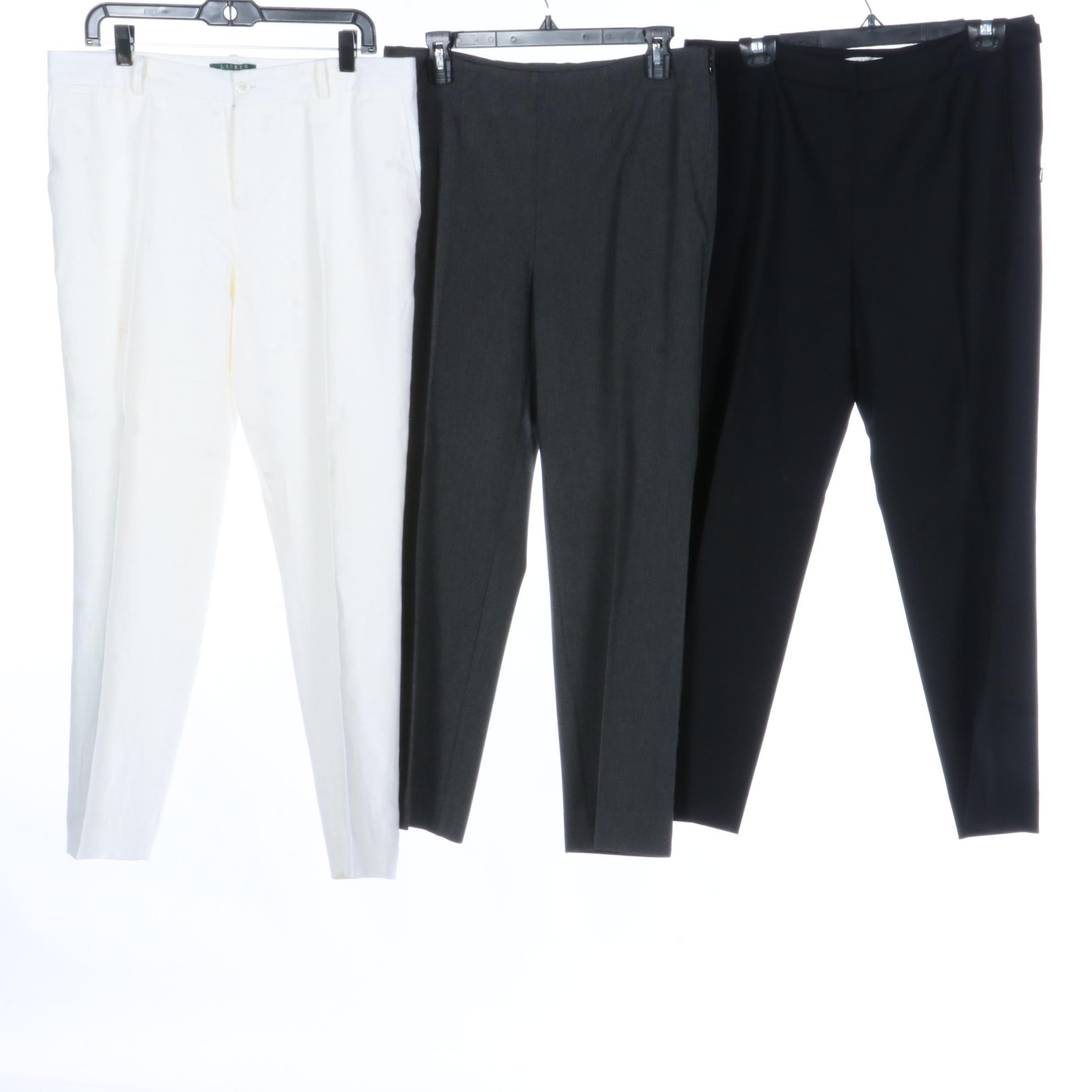 Lauren Ralph Lauren, Talbots, and Pendleton Slacks with Other Knit Pants Sets