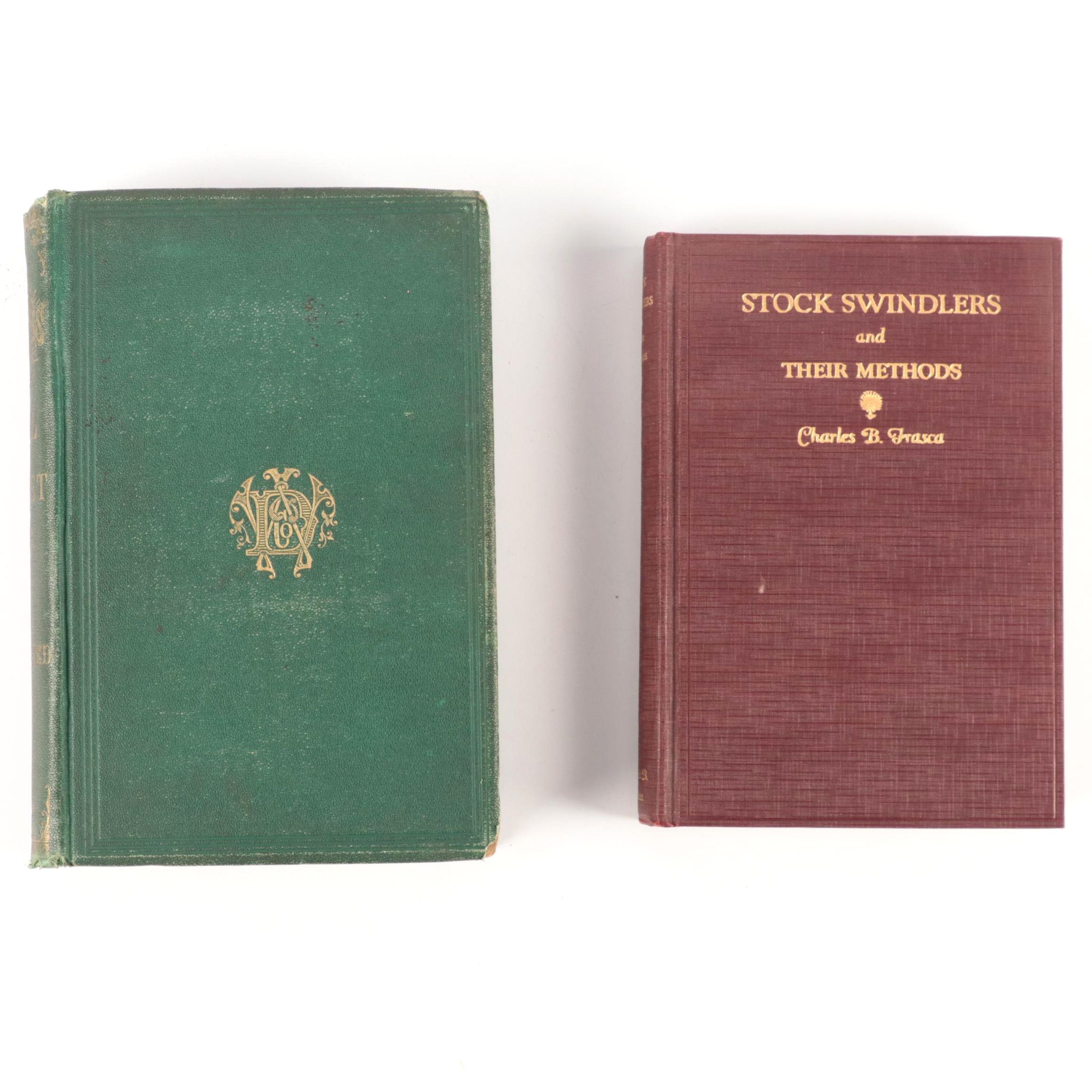 First Edition "Ten Years in Wall Street" by William W. Fowler and More