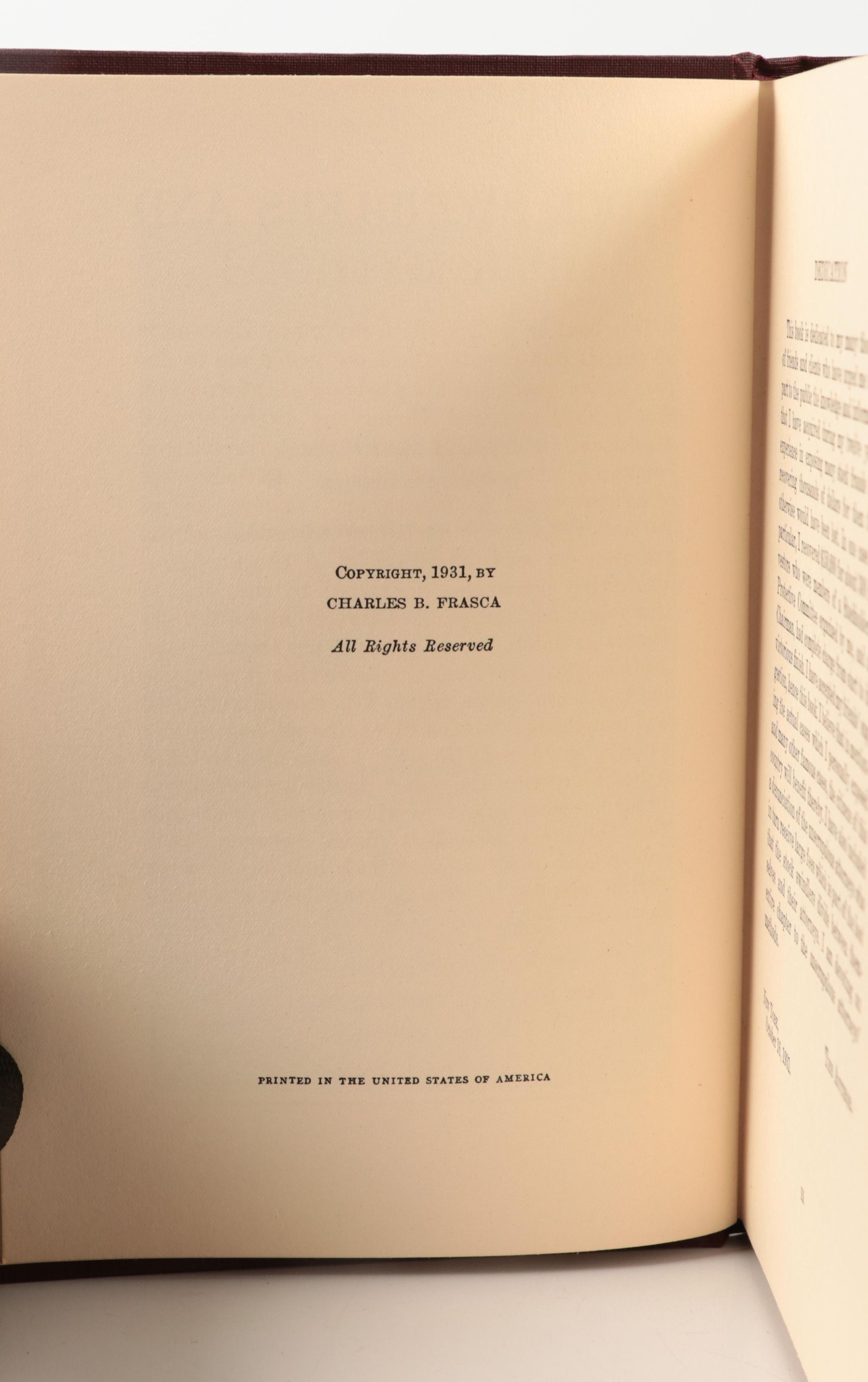 First Edition "Ten Years in Wall Street" by William W. Fowler and More