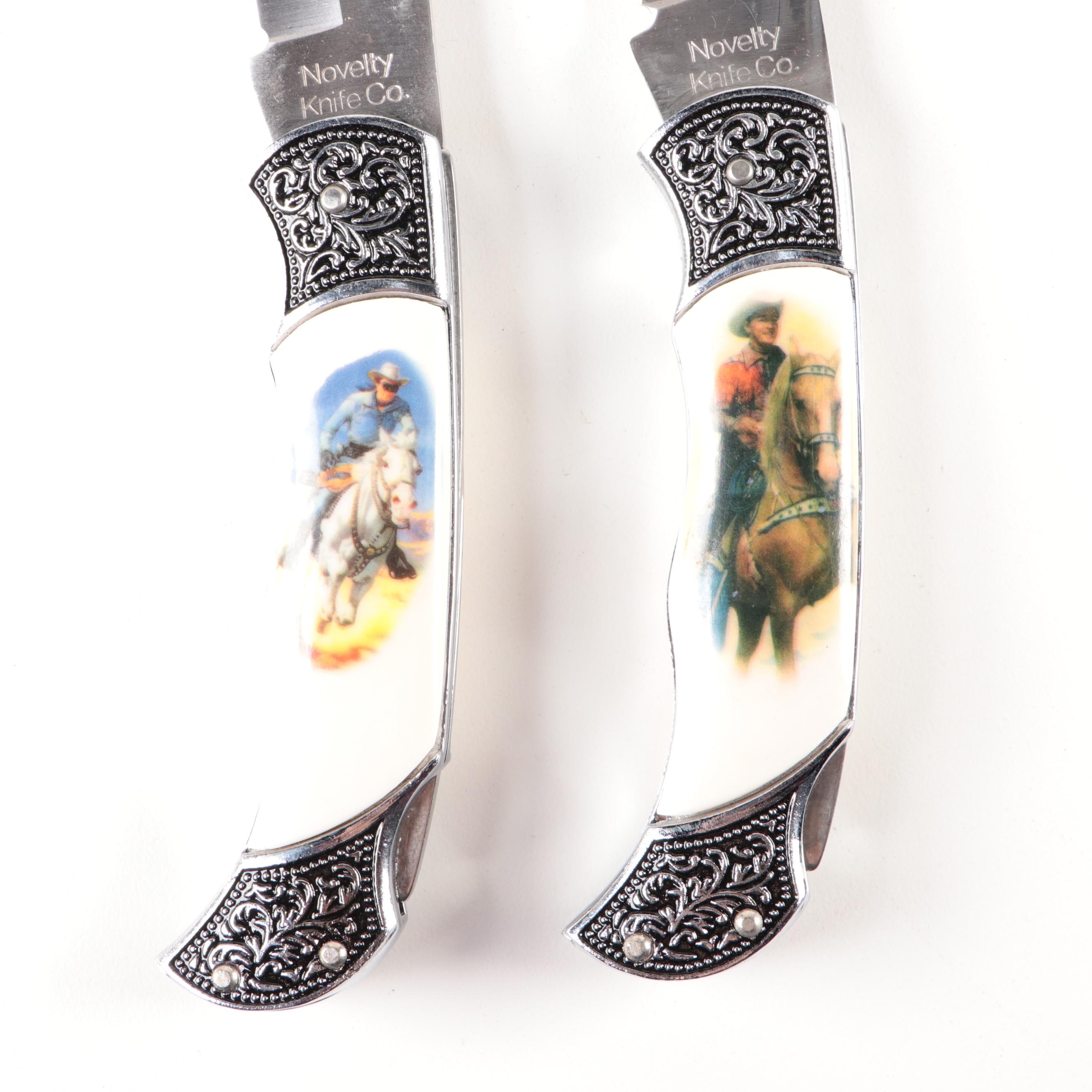 Roy Rogers and The Lone Ranger Commemorative Pocket Knives