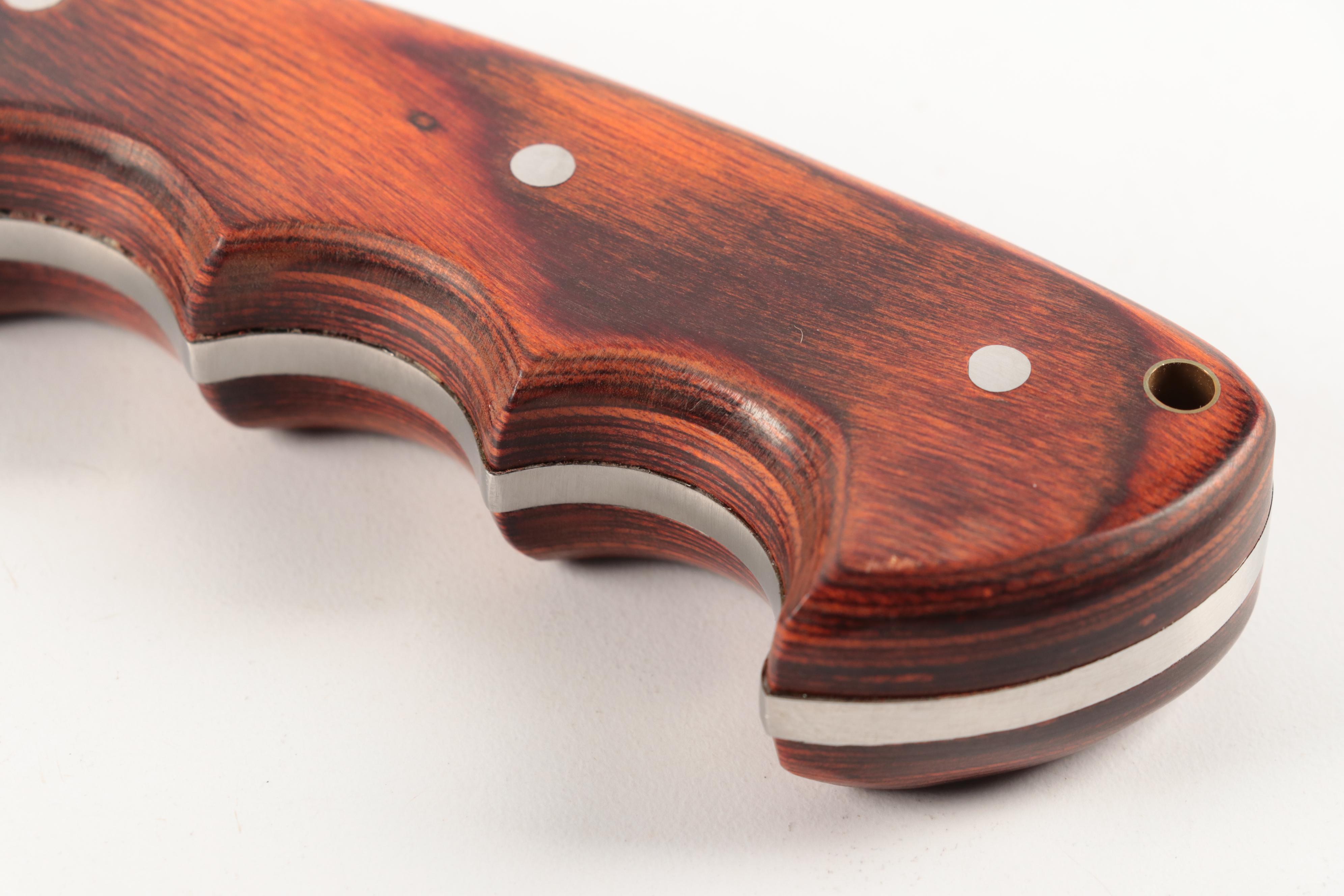 Maxam Military Commemorative Stainless Steel Hunting Knife