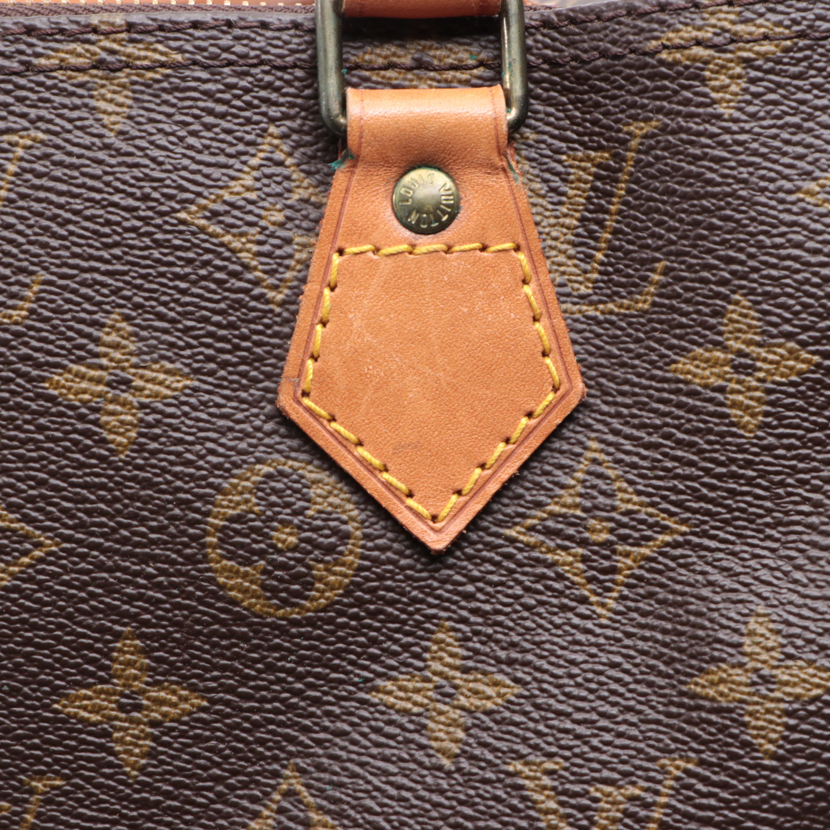 Louis Vuitton Speedy 40 in Monogram Canvas and Vachetta Leather