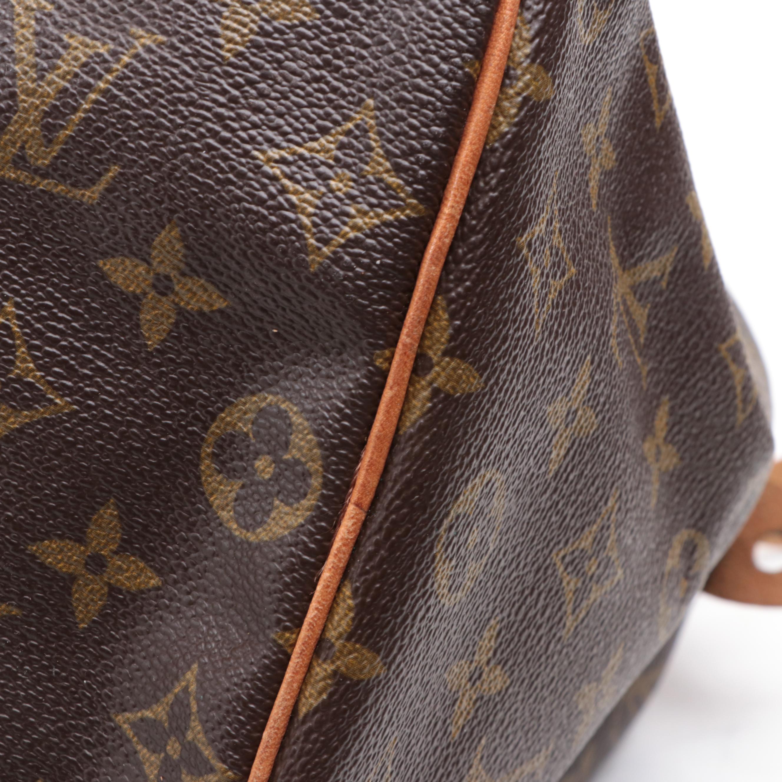 Louis Vuitton Speedy 40 in Monogram Canvas and Vachetta Leather