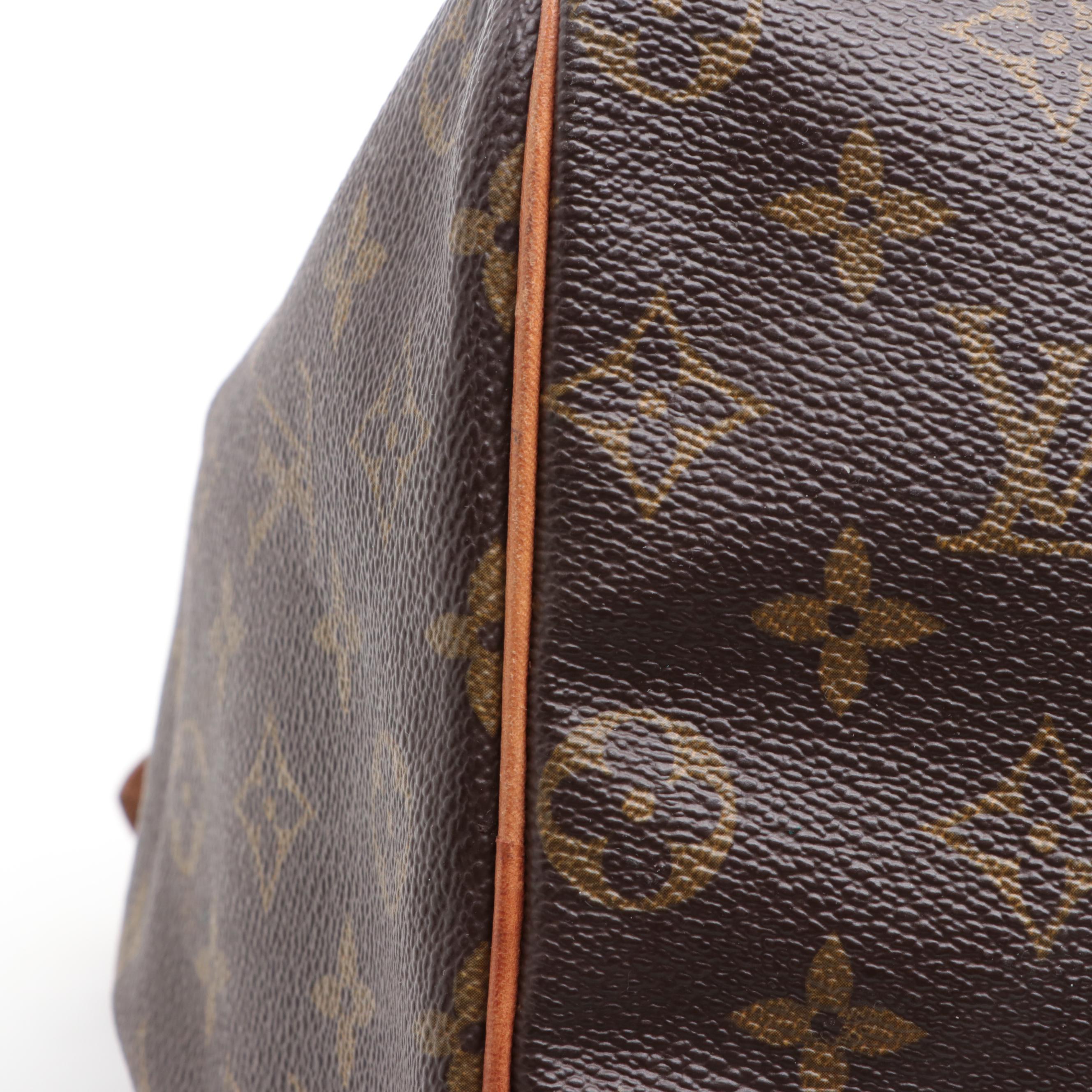 Louis Vuitton Speedy 40 in Monogram Canvas and Vachetta Leather