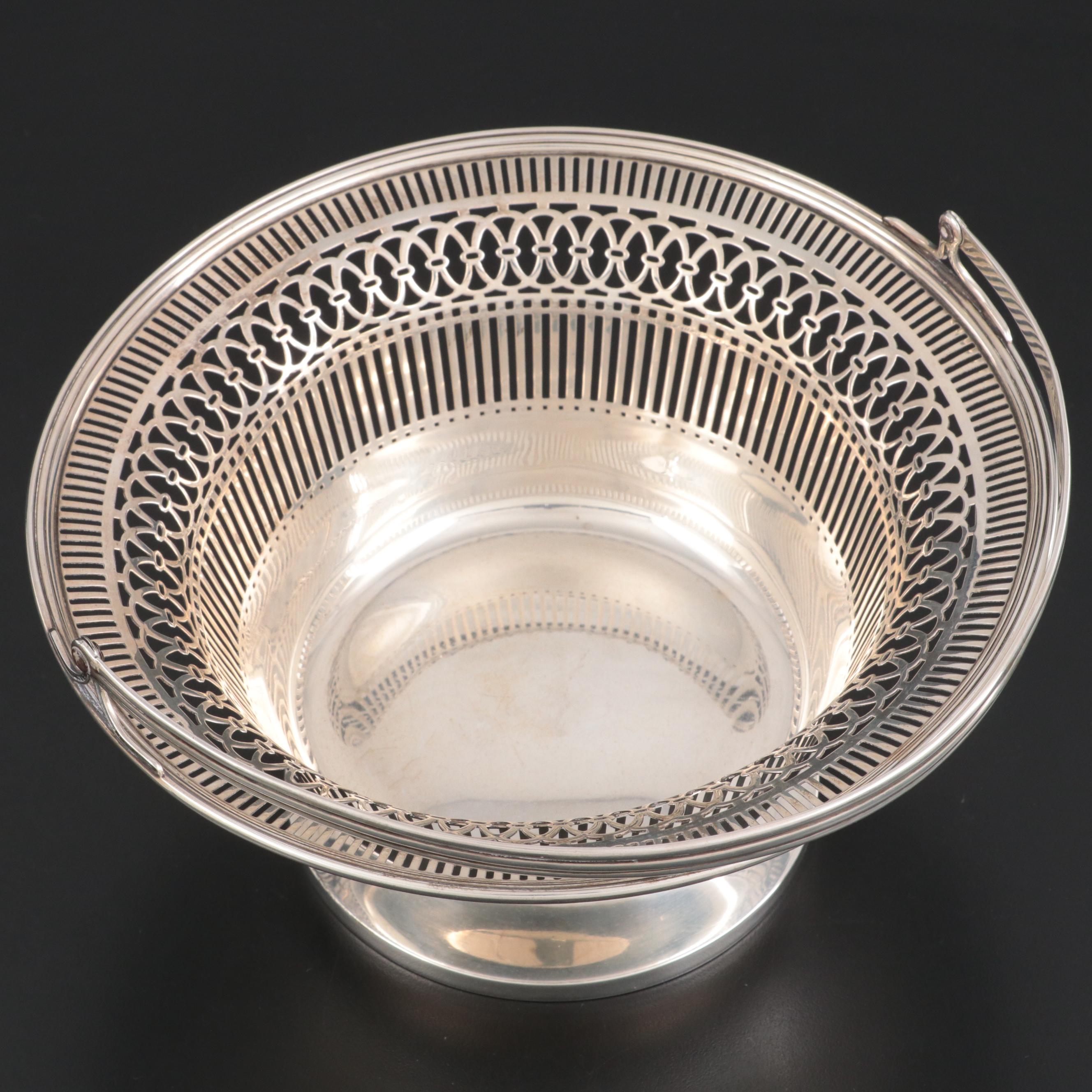 Watson Company Sterling Silver Reticulated Basket