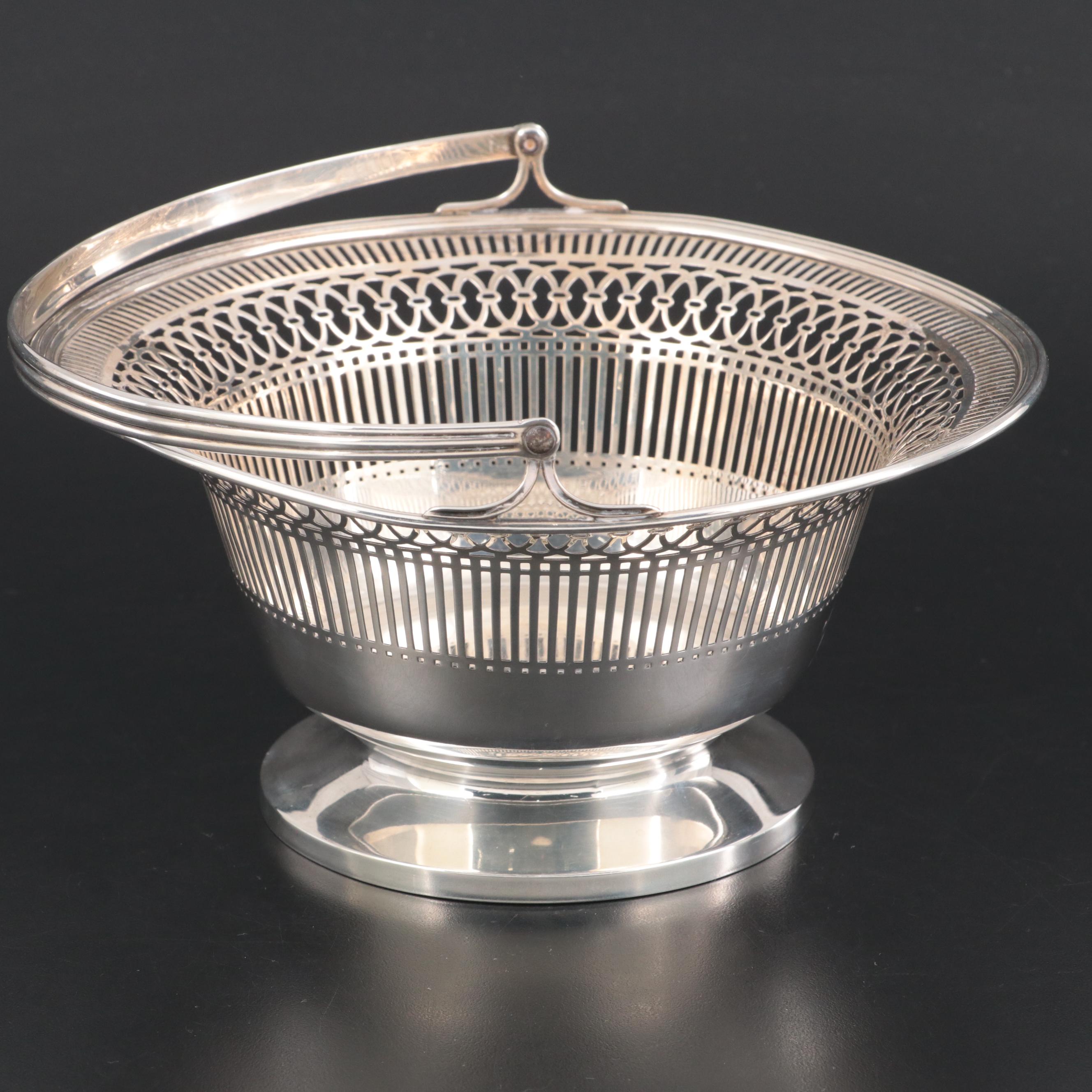 Watson Company Sterling Silver Reticulated Basket