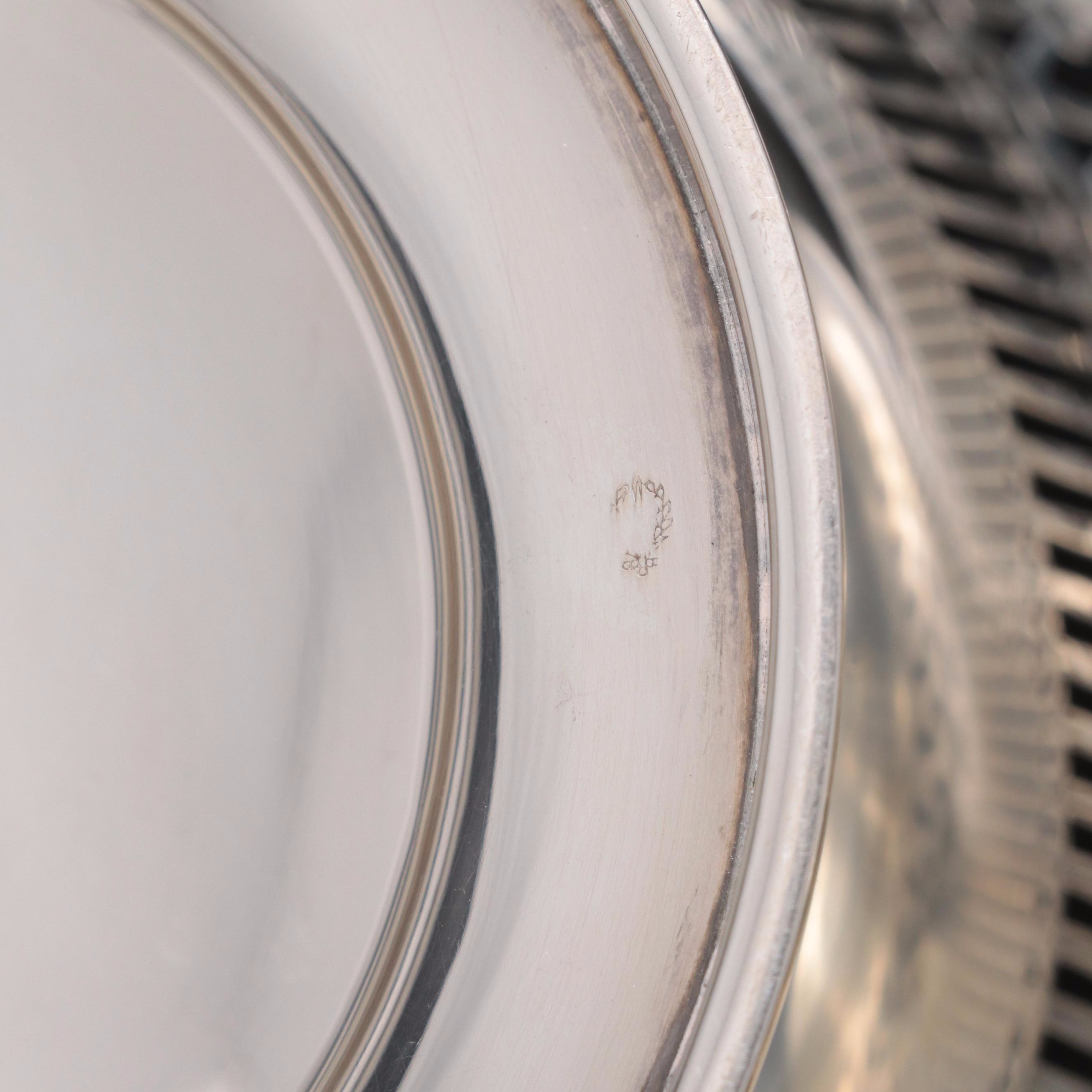 Watson Company Sterling Silver Reticulated Basket