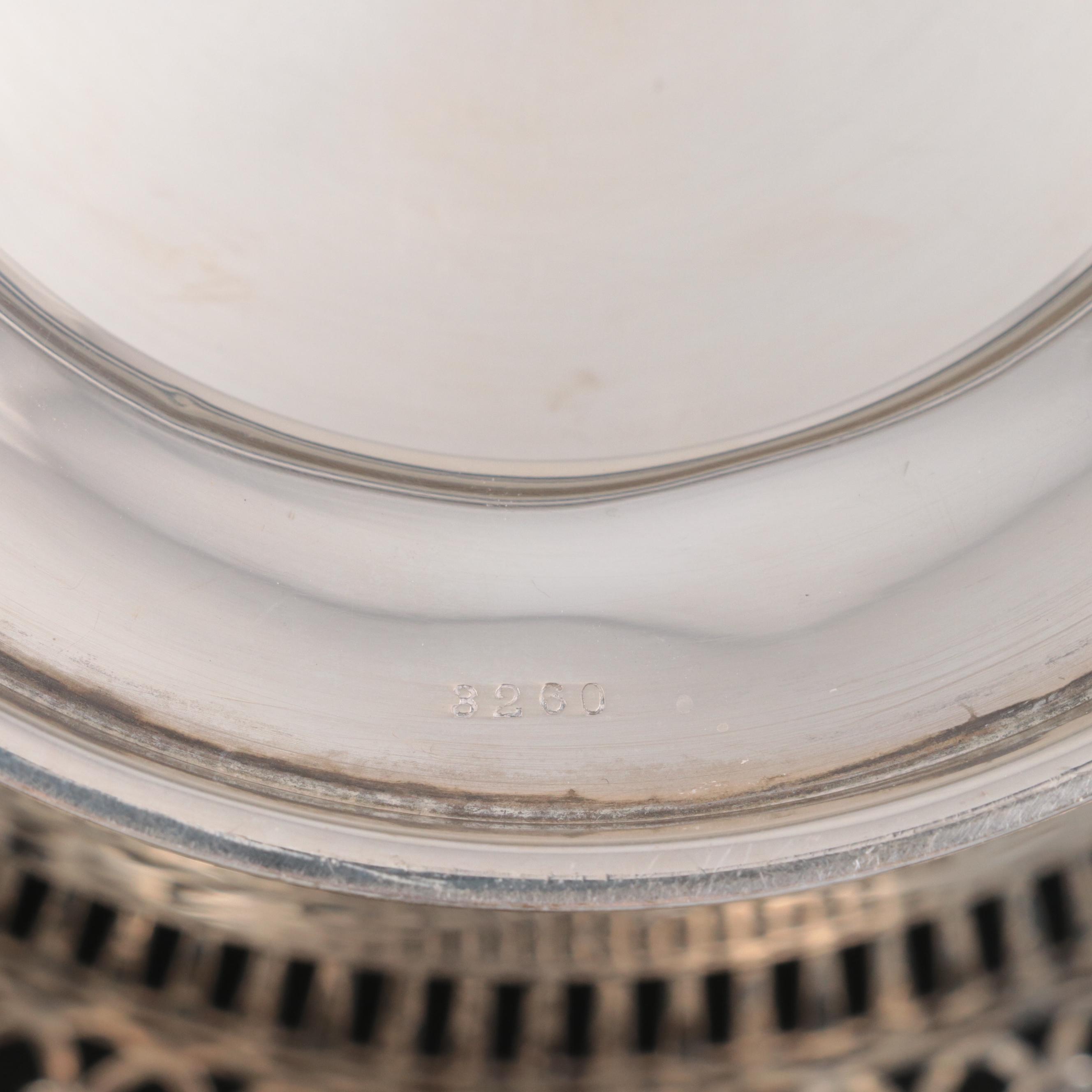 Watson Company Sterling Silver Reticulated Basket