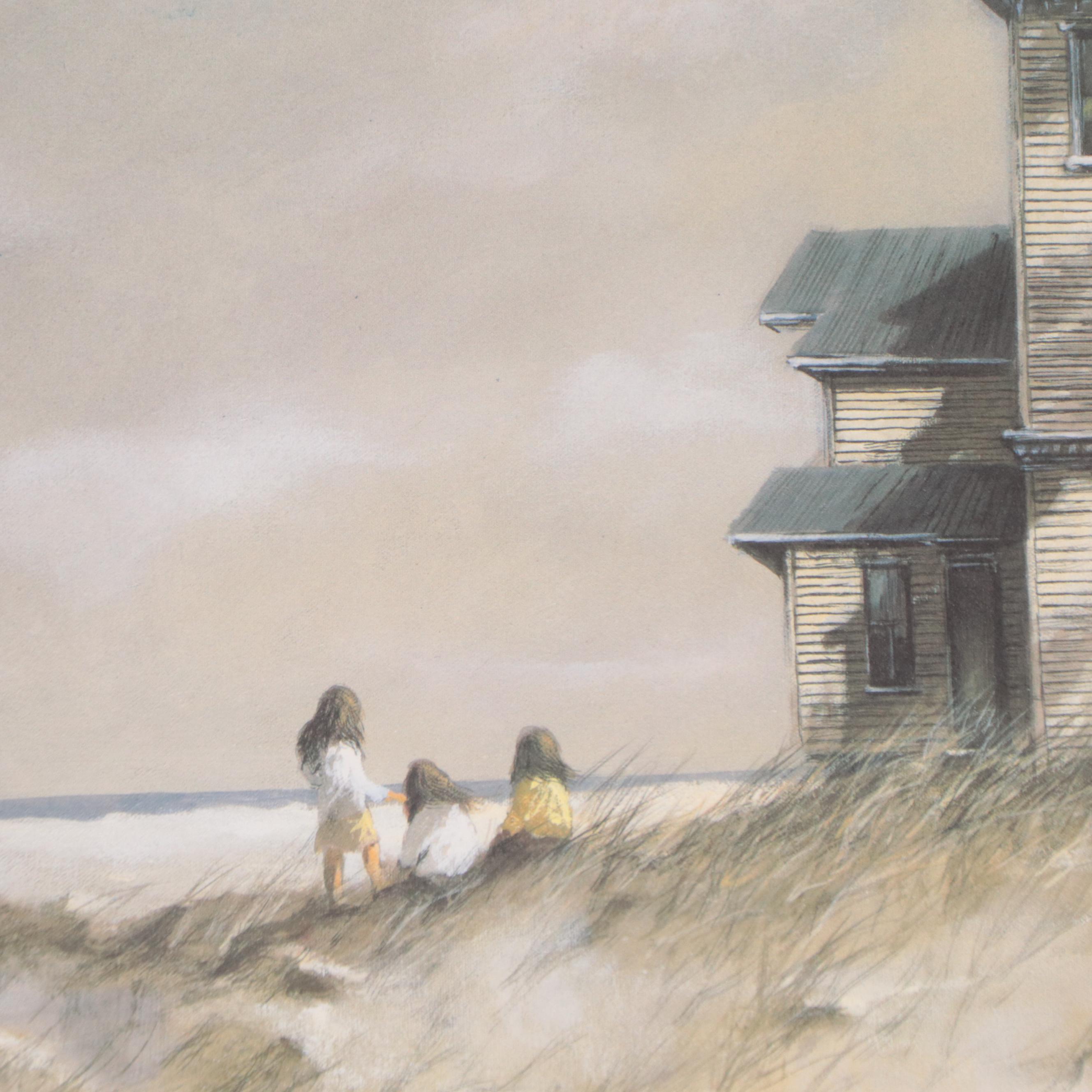 Robert Fabe Offset Lithographs "Winter Morning," and More