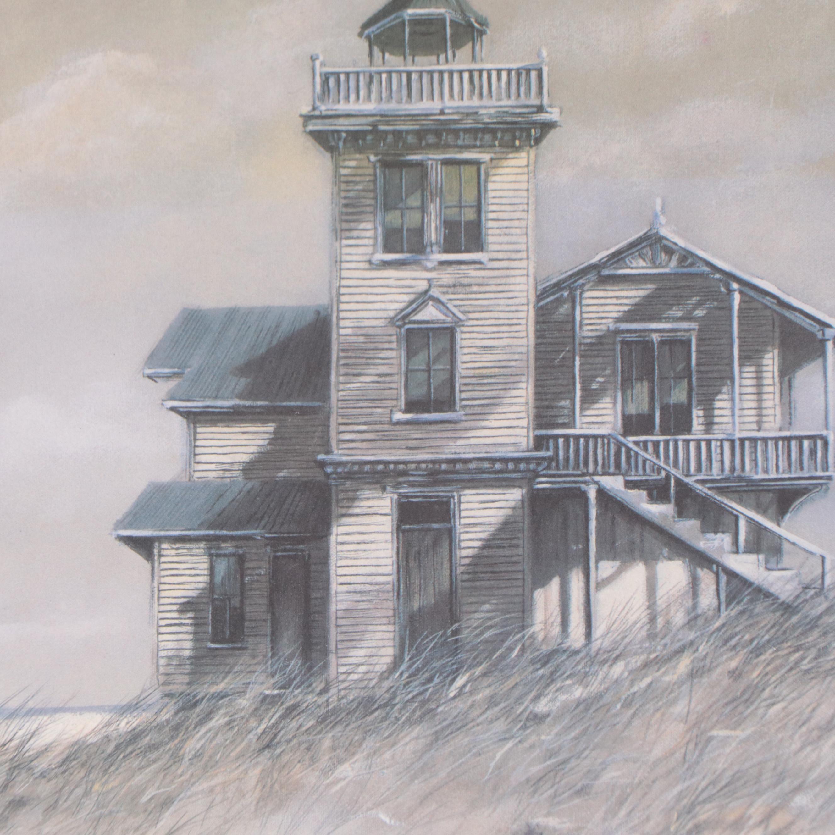 Robert Fabe Offset Lithographs "Winter Morning," and More