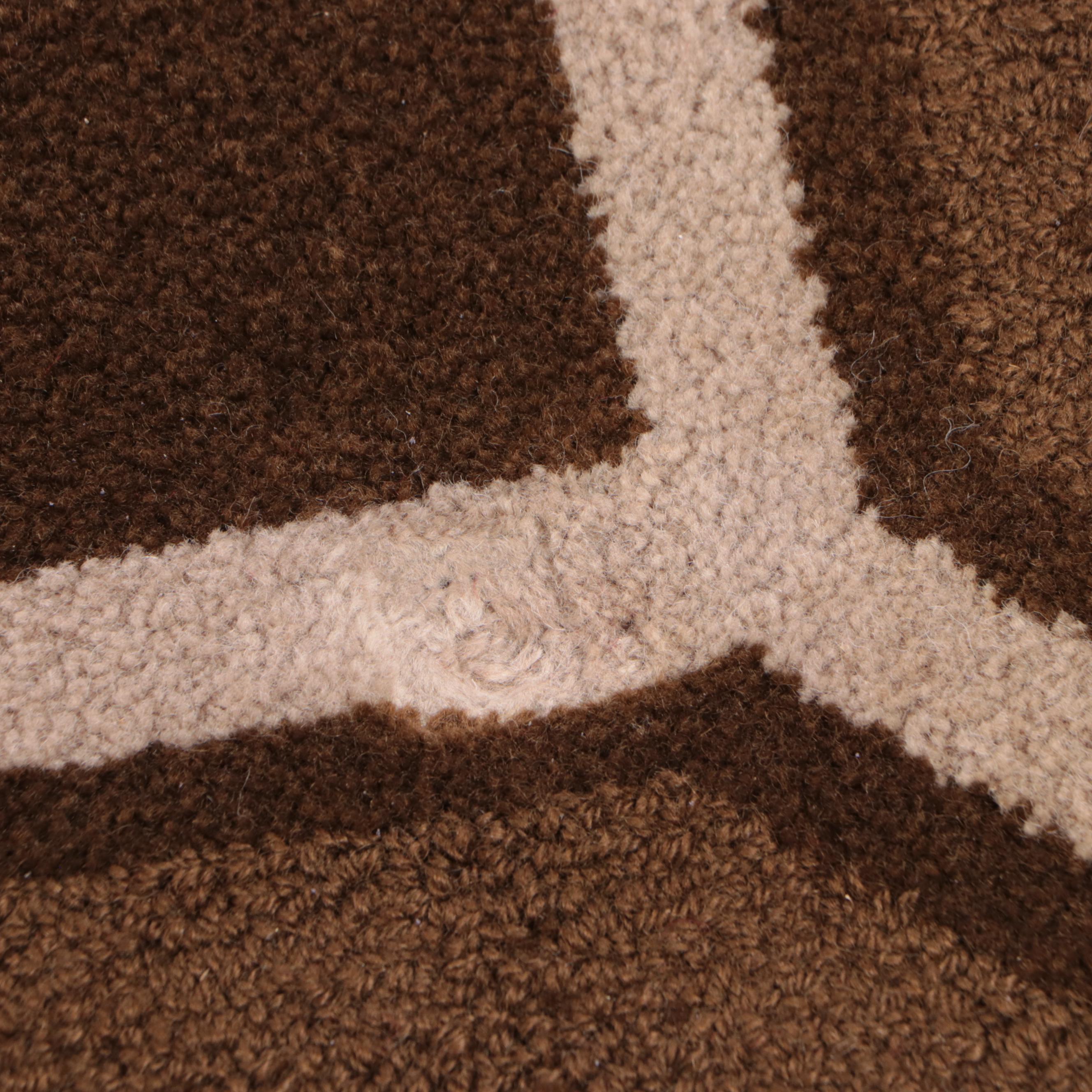 14' x 14'7 Machine-Made Davis & Davis Trellis Area Rug