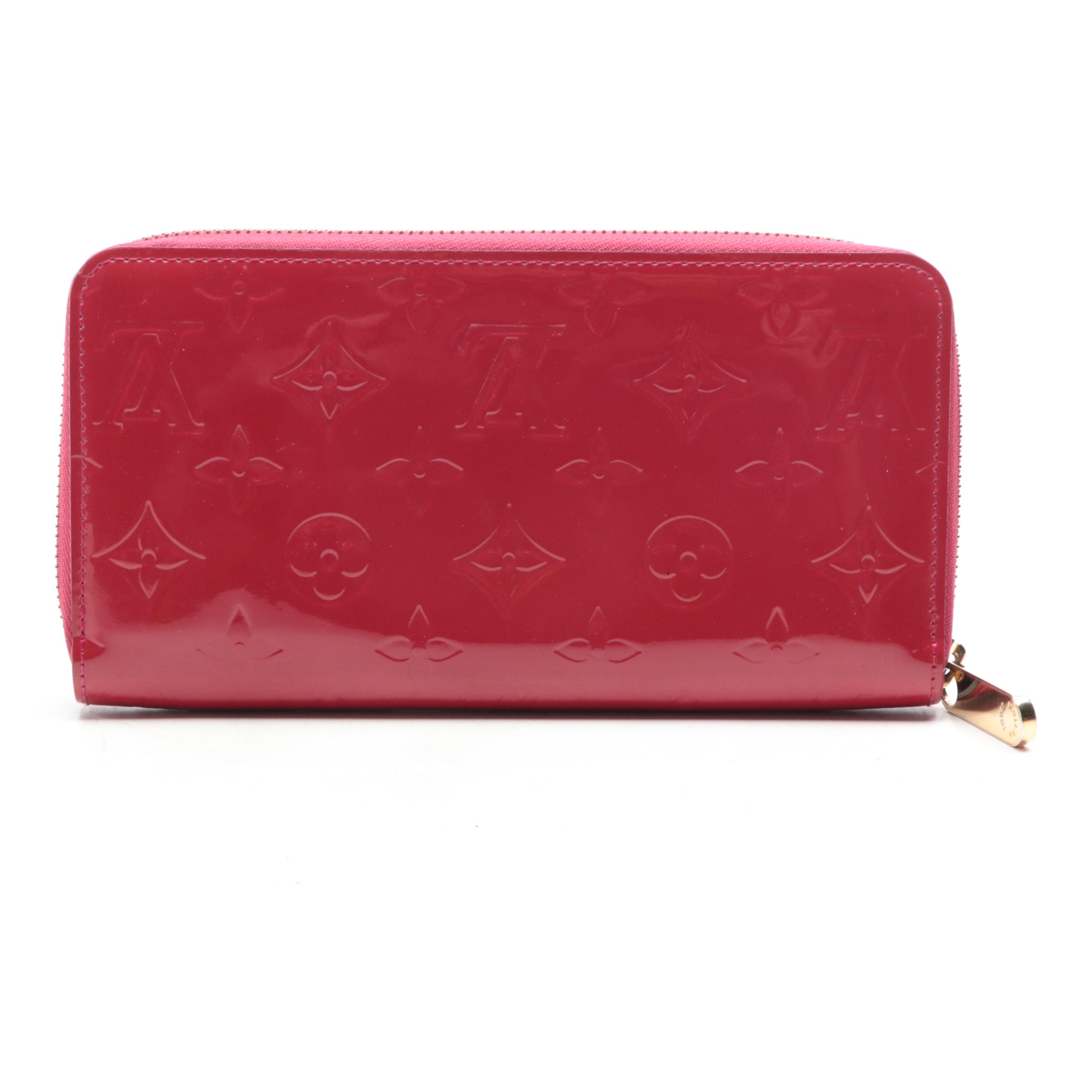 Louis Vuitton Zippy Wallet in Indian Rose Monogram Vernis