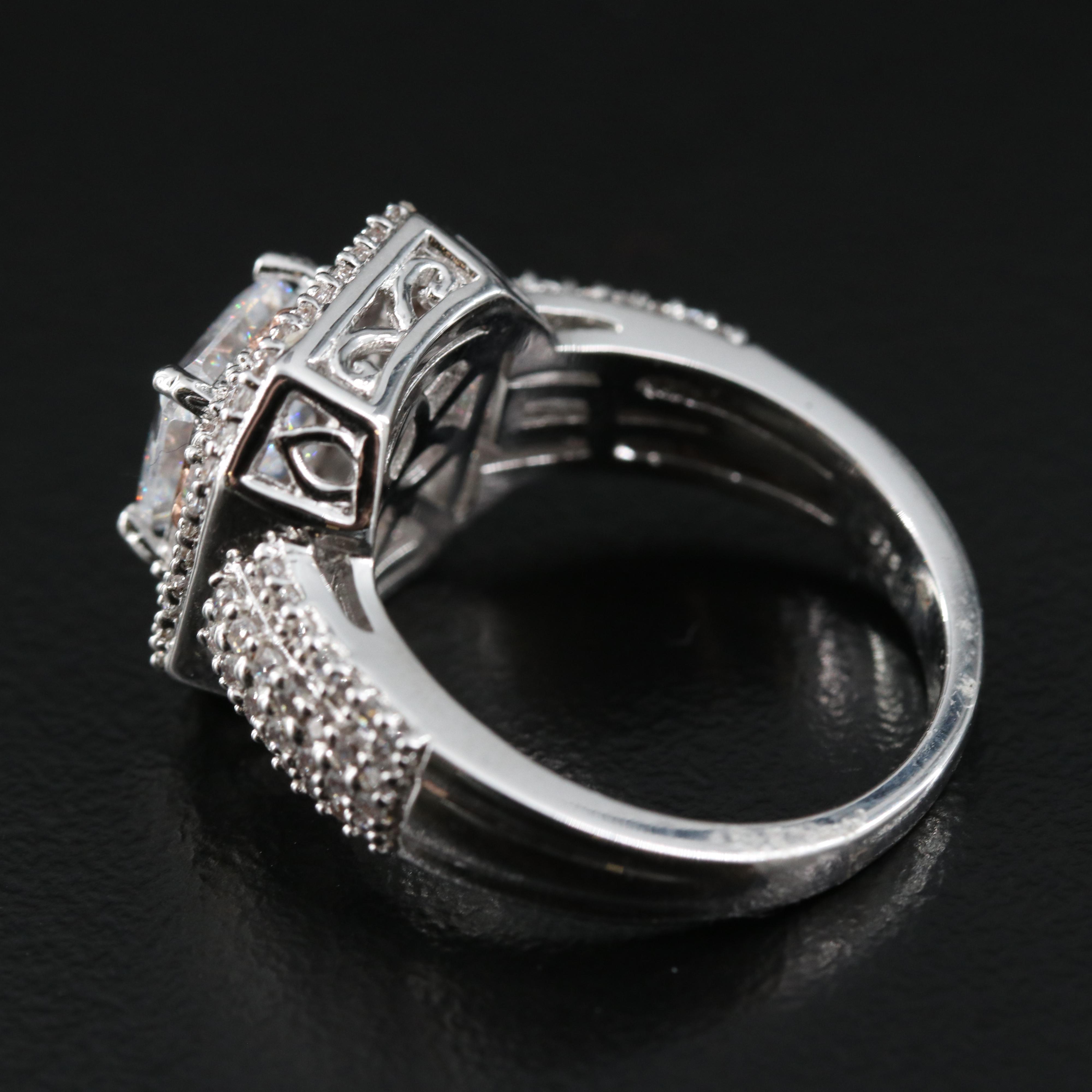 Sterling Cubic Zirconia Ring