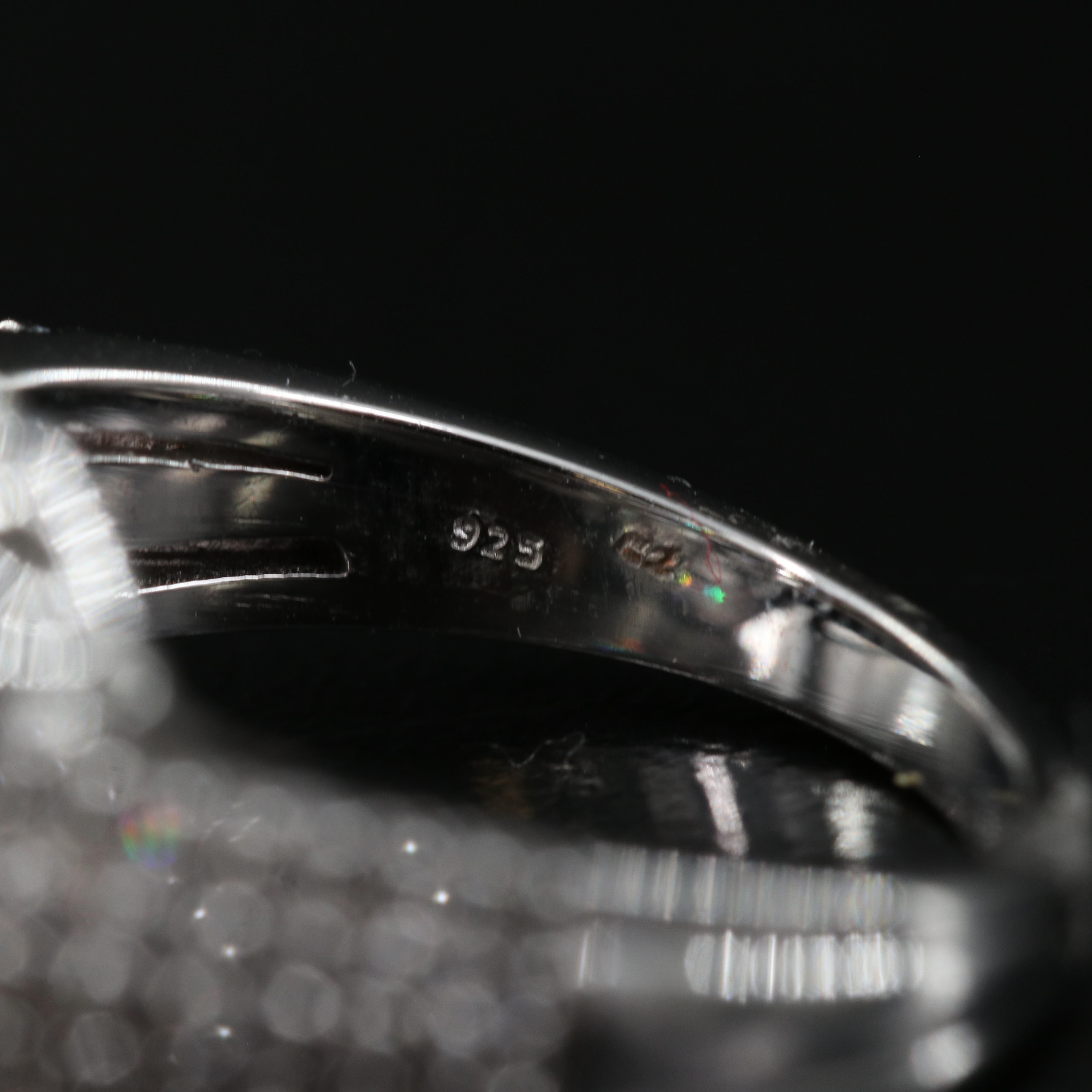 Sterling Cubic Zirconia Ring