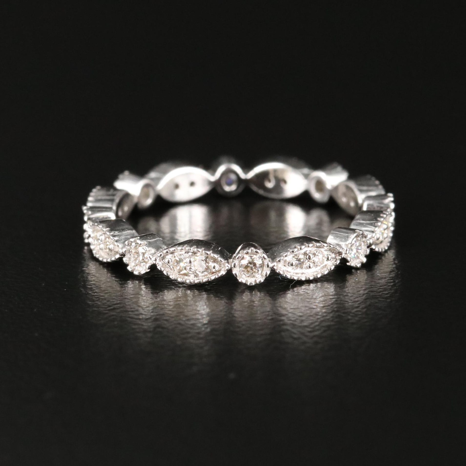 14K 0.24 CTW Diamond Band