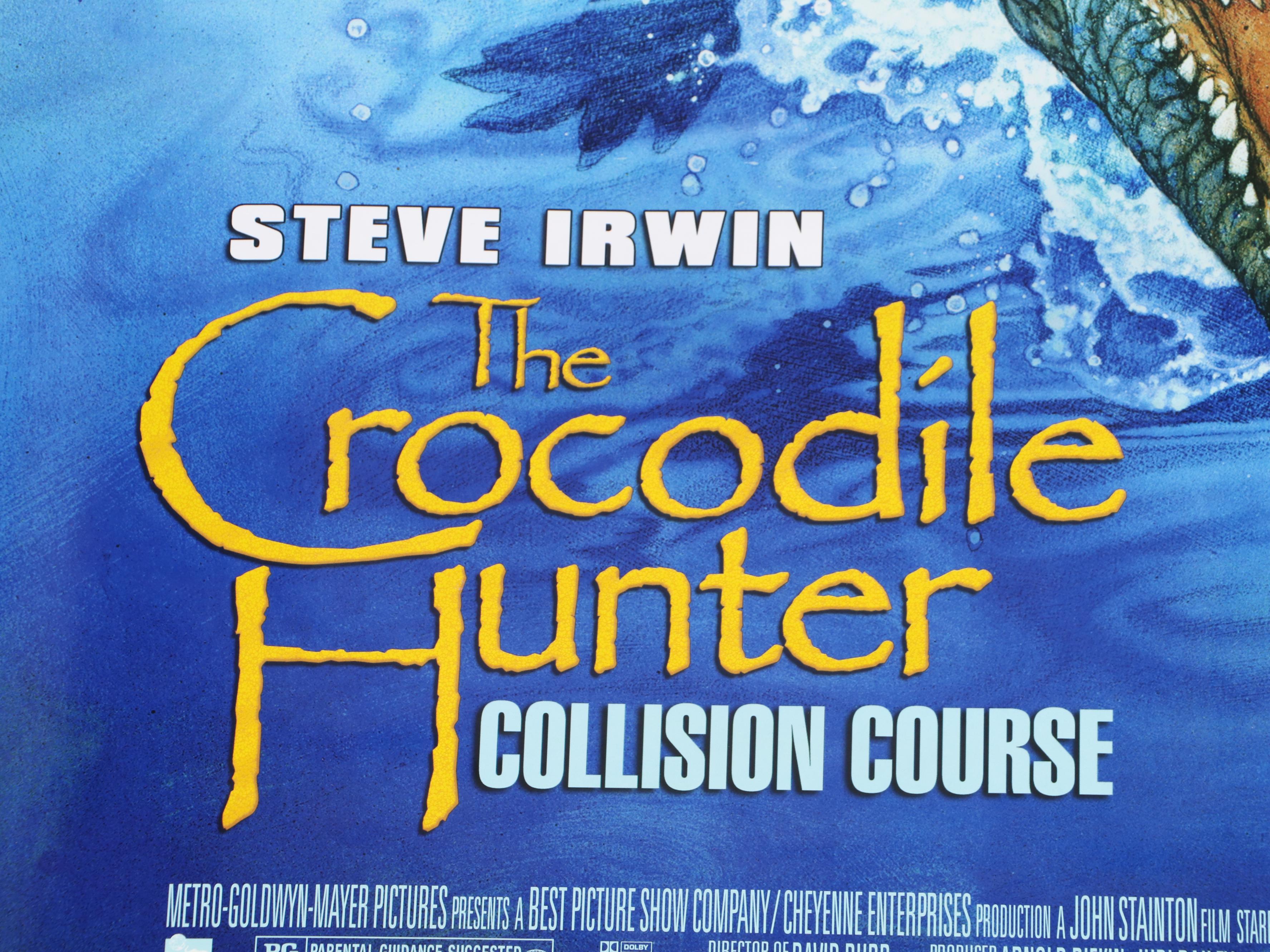 The Crocodile Hunter Offset Lithograph Movie Poster