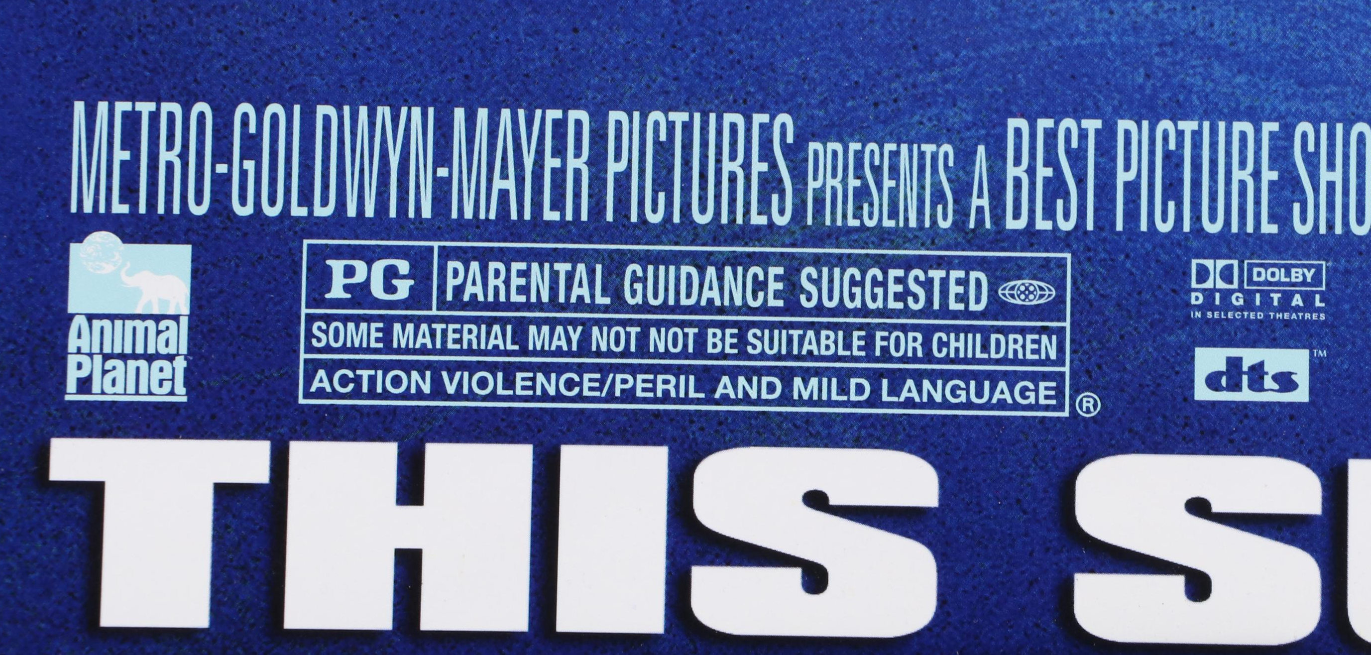 The Crocodile Hunter Offset Lithograph Movie Poster