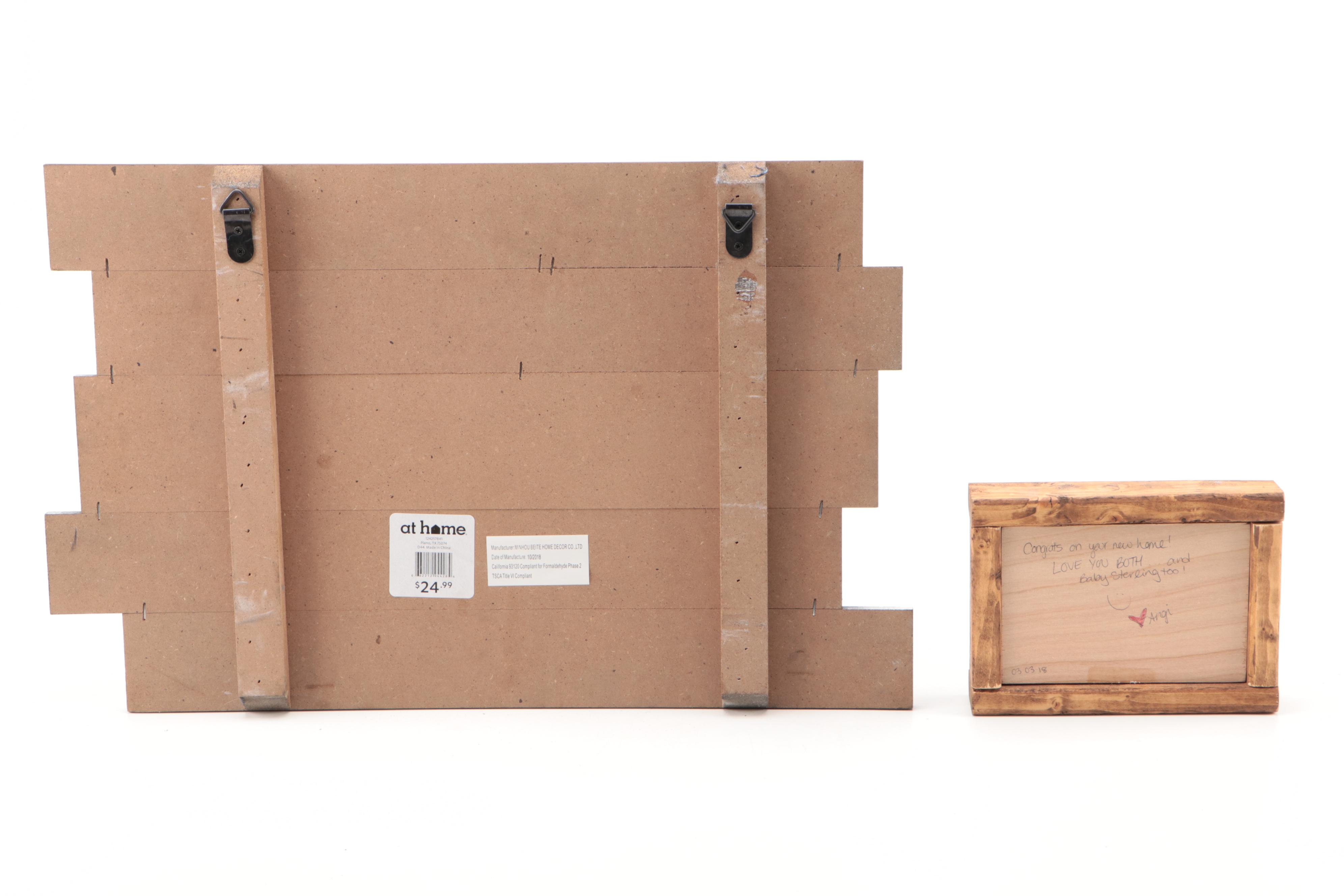 State of Kentucky and Other Rustic Wooden Signs